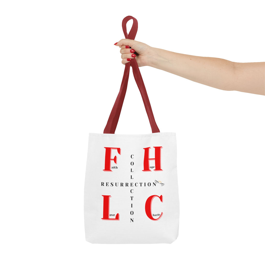 Resurrection Collection Tote Bag — Faith & Hope Graphic Tote