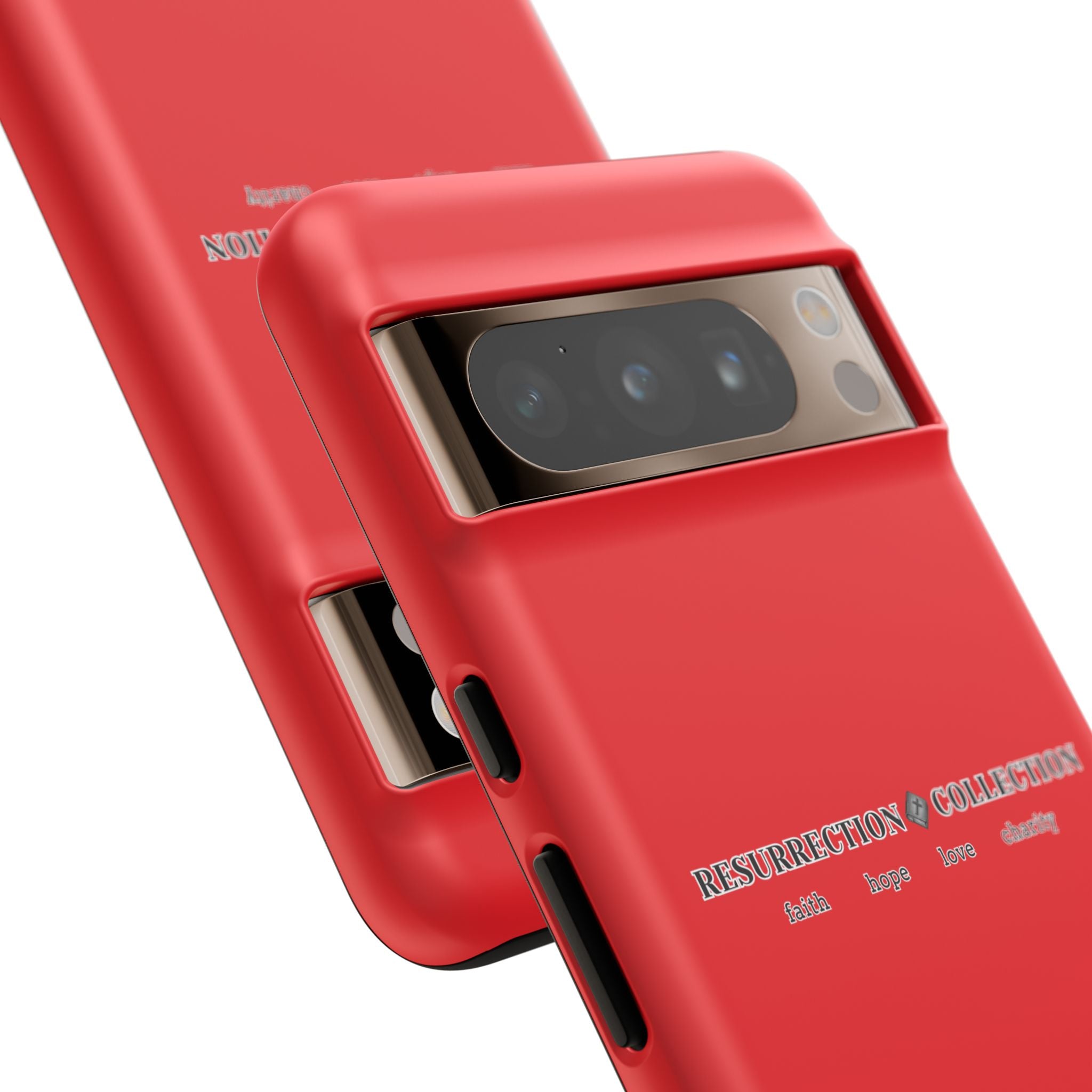 Resurrection Collection Red Tough Phone Case — Bold Religious Faith Design