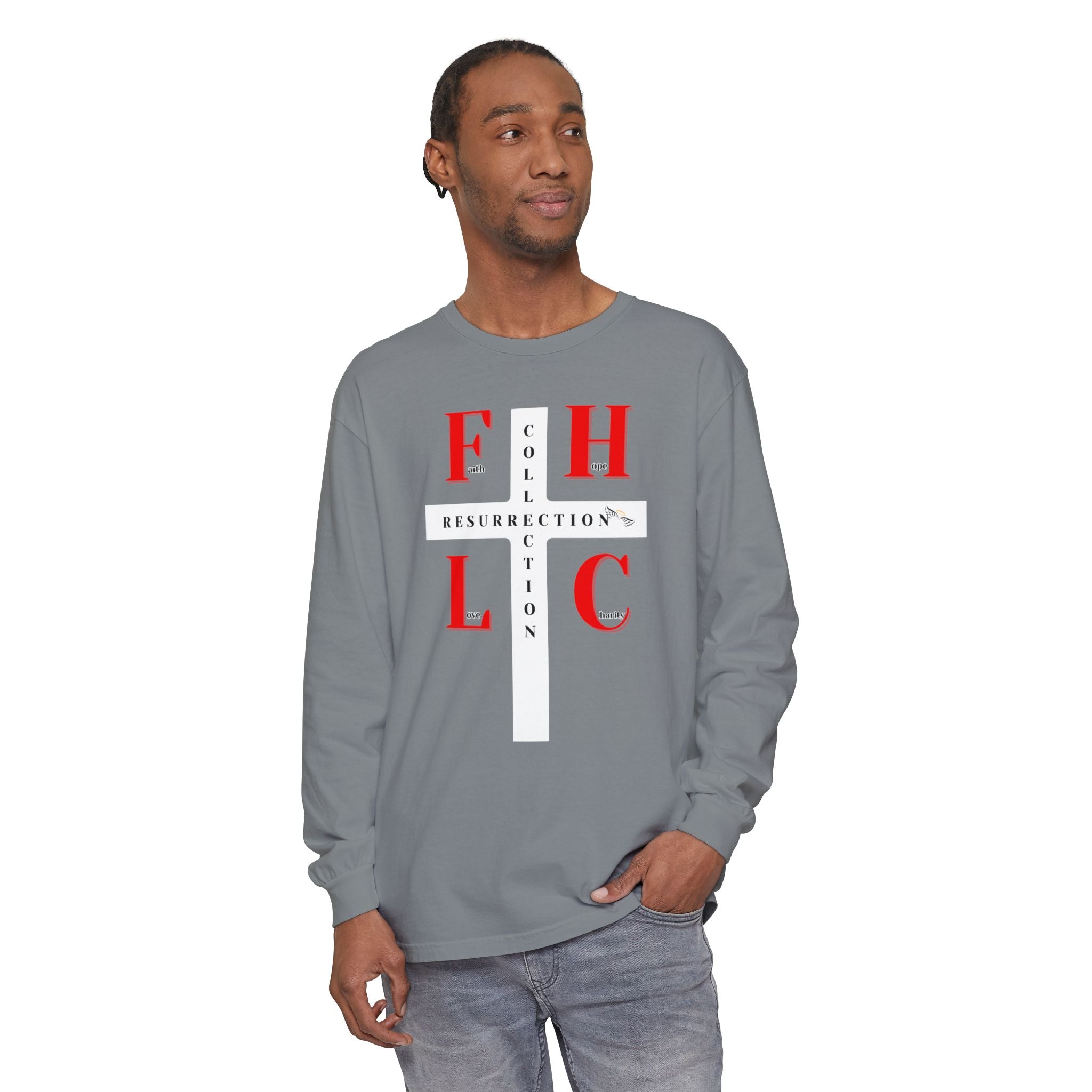 Resurrection Collection Long Sleeve Tee - FHLC Graphic
