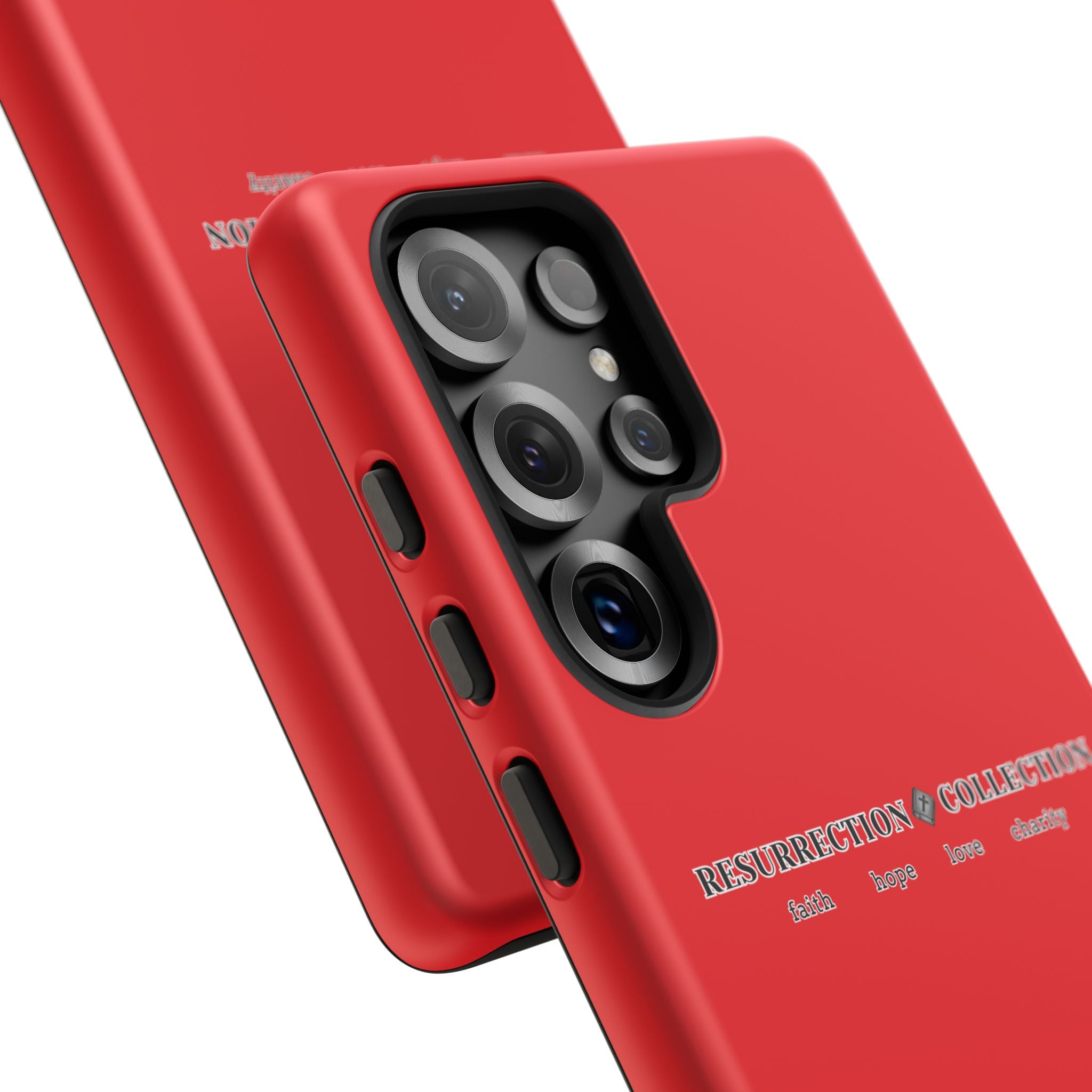 Resurrection Collection Red Tough Phone Case — Bold Religious Faith Design