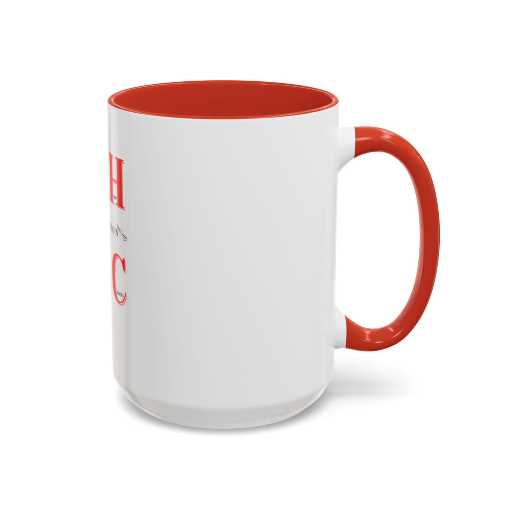 Resurrection Collection Accent Coffee Mug — Inspirational Christian Scripture Mug (11/15oz)