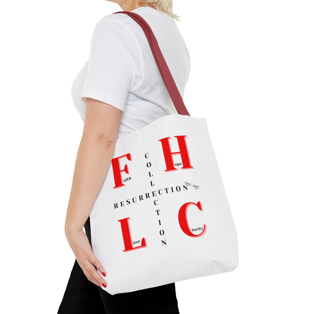 Resurrection Collection Tote Bag — Faith & Hope Graphic Tote