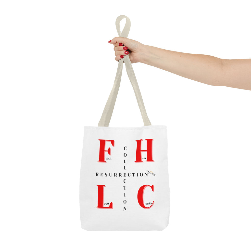 Resurrection Collection Tote Bag — Faith & Hope Graphic Tote