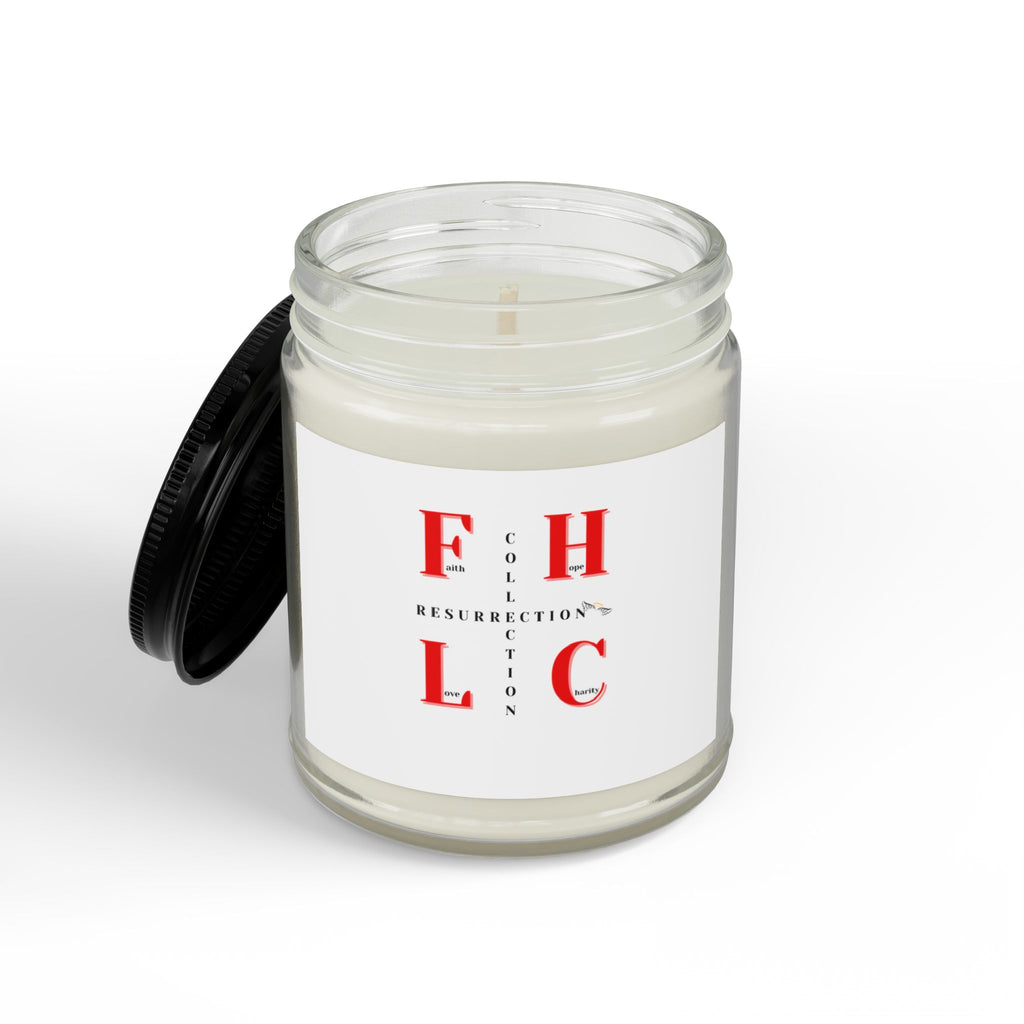 Soy Scented Candle Jar — Amber Glass with Black Lid (4oz & 9oz)