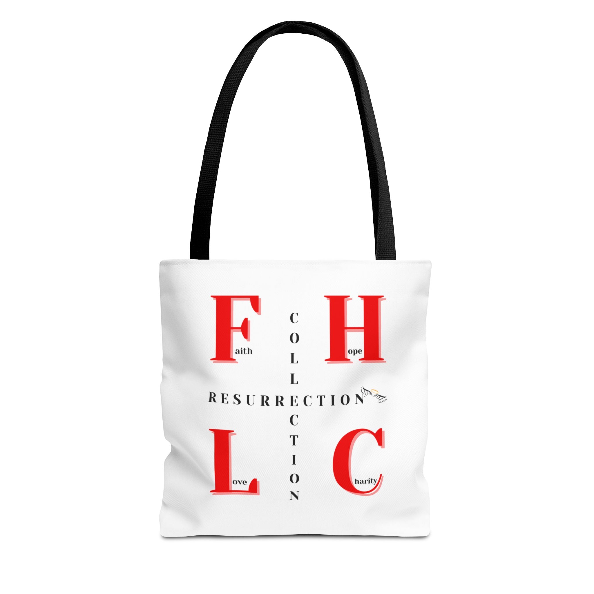 Resurrection Collection Tote Bag — Faith & Hope Graphic Tote
