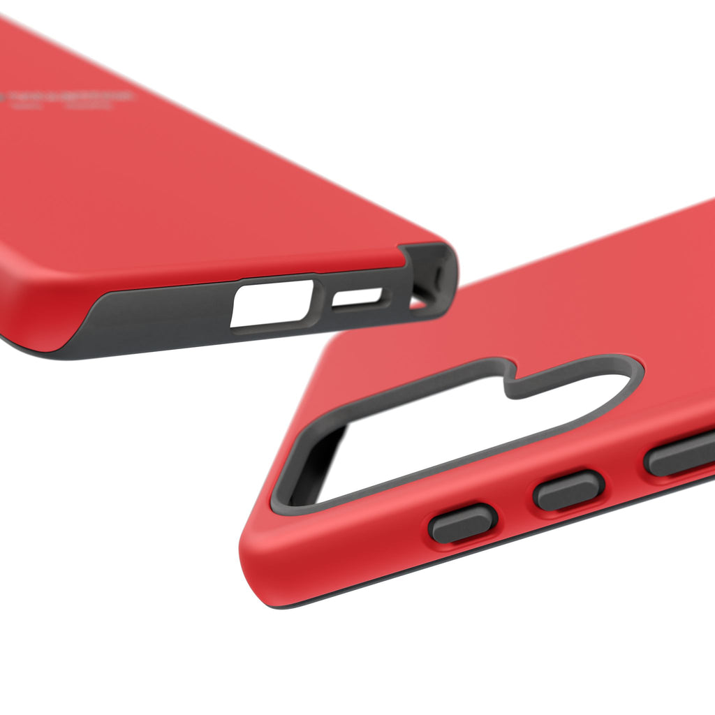 Resurrection Collection Red Tough Phone Case — Bold Religious Faith Design