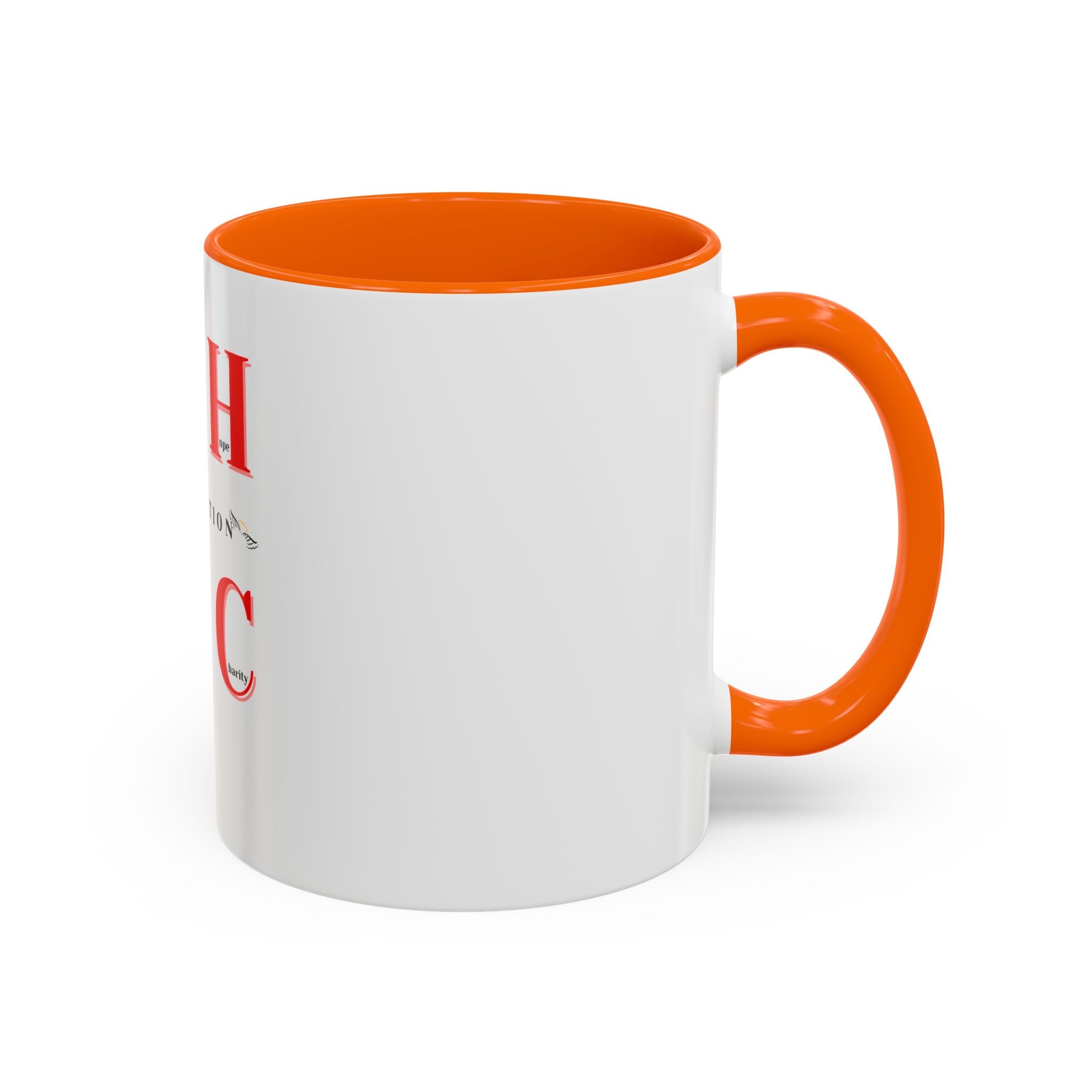 Resurrection Collection Accent Coffee Mug — Inspirational Christian Scripture Mug (11/15oz)