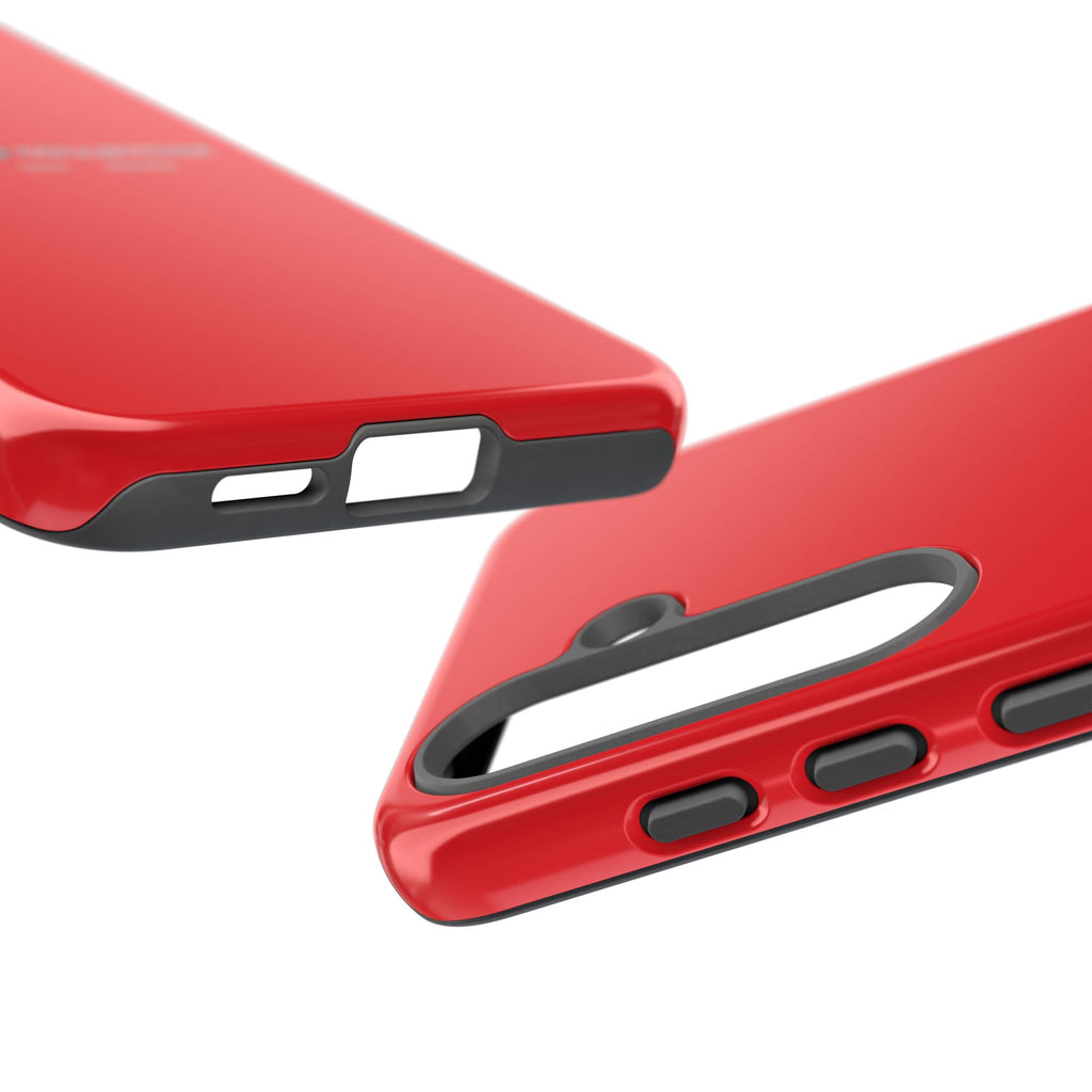 Resurrection Collection Red Tough Phone Case — Bold Religious Faith Design