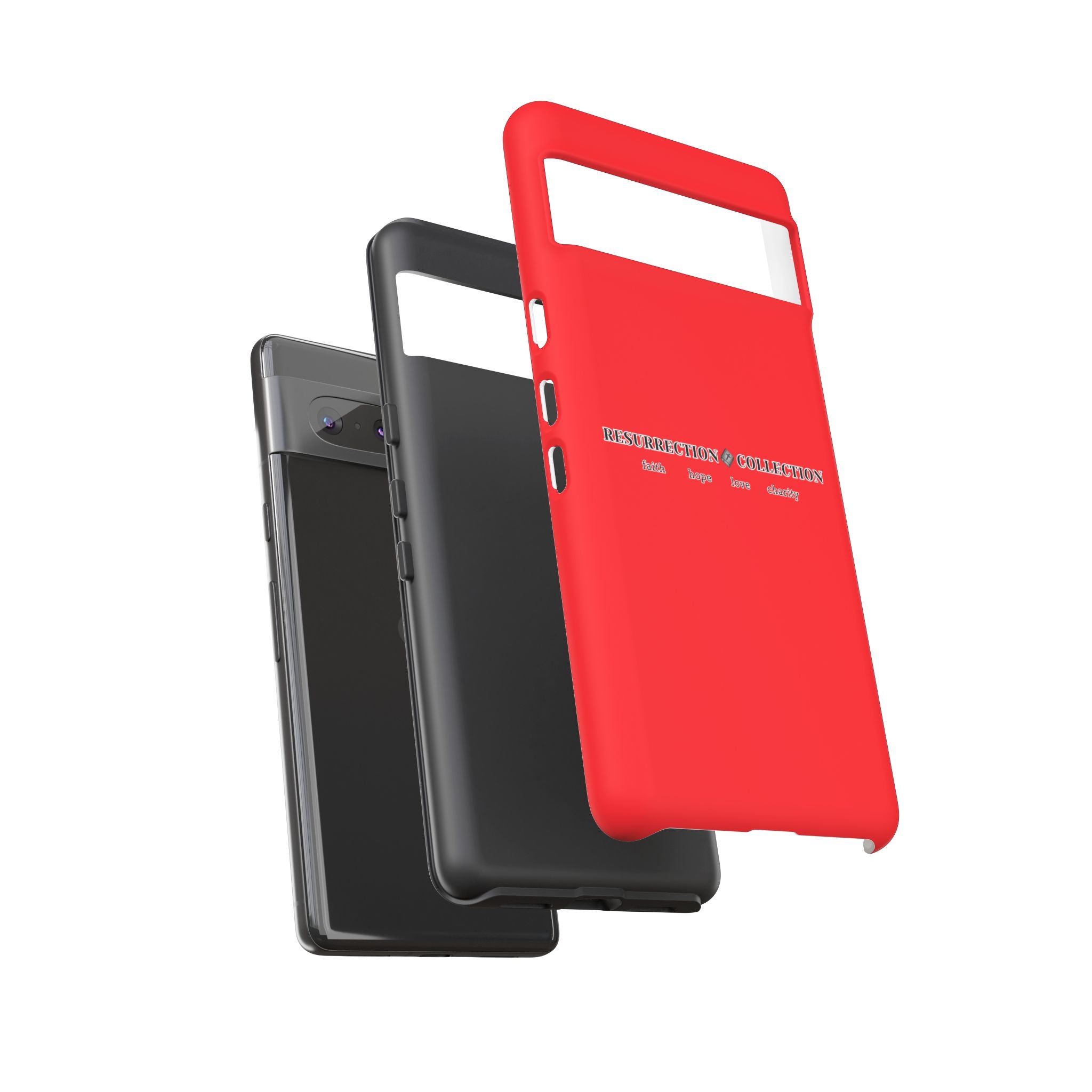 Resurrection Collection Red Tough Phone Case — Bold Religious Faith Design