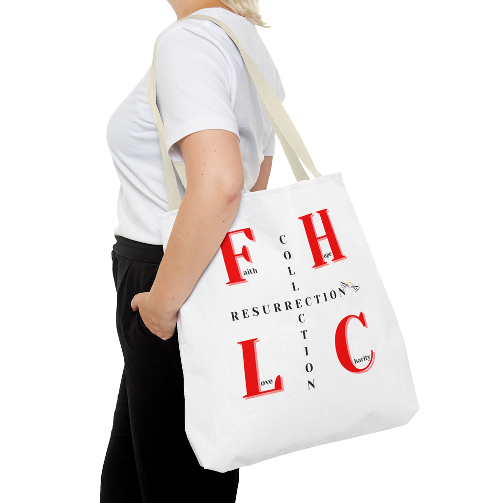 Resurrection Collection Tote Bag — Faith & Hope Graphic Tote