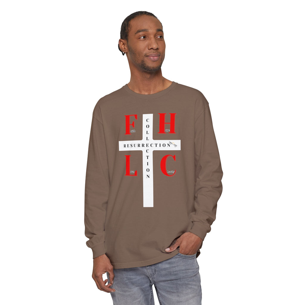 Resurrection Collection Long Sleeve Tee - FHLC Graphic