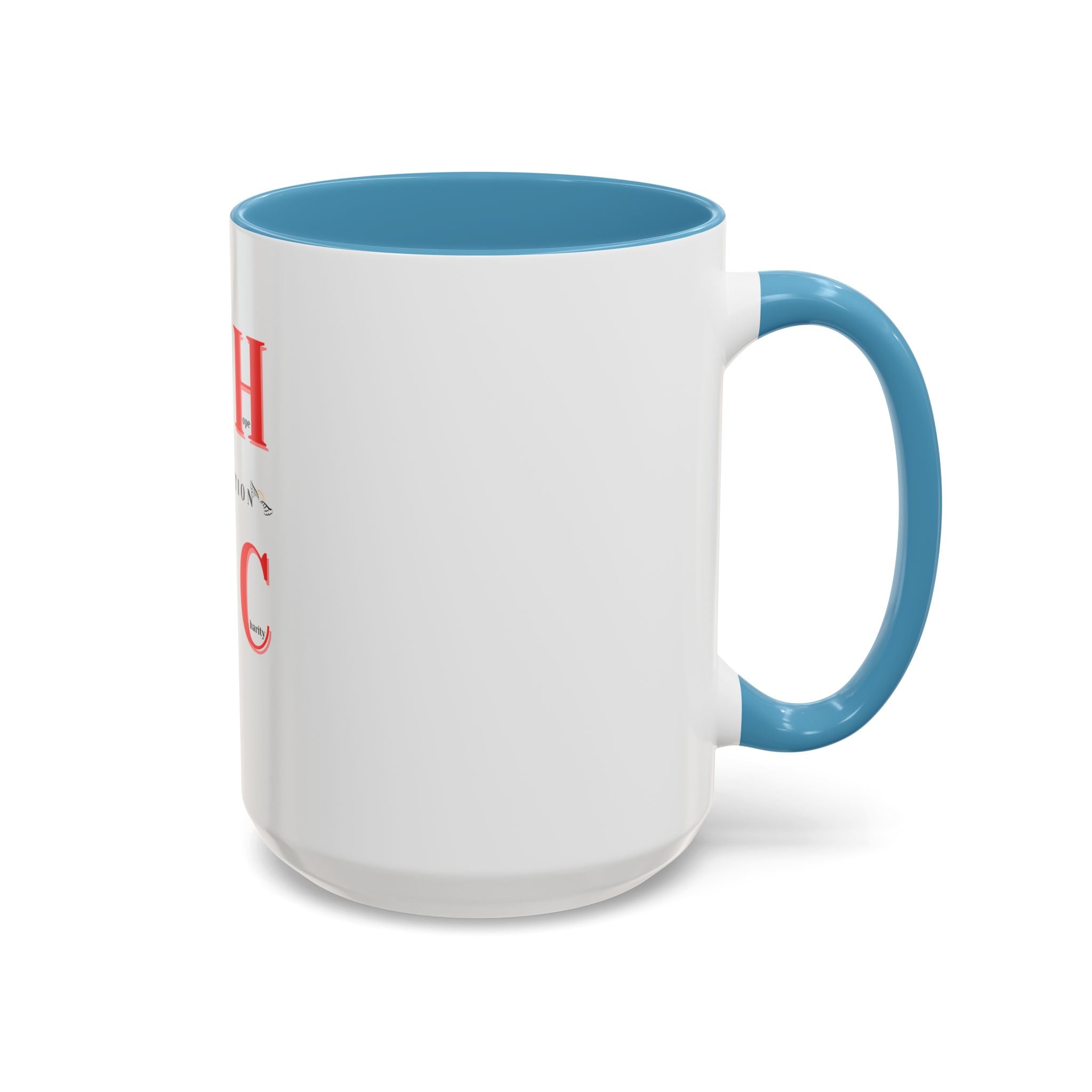 Resurrection Collection Accent Coffee Mug — Inspirational Christian Scripture Mug (11/15oz)