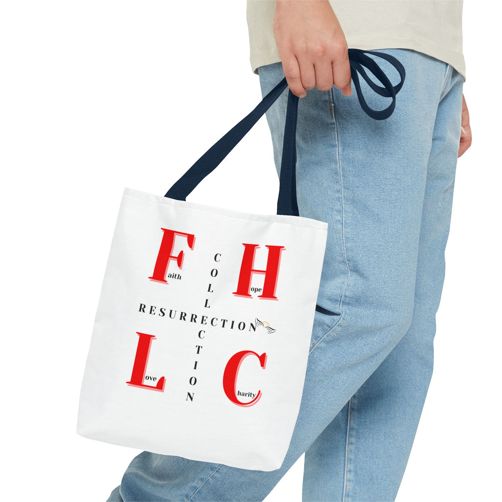 Resurrection Collection Tote Bag — Faith & Hope Graphic Tote