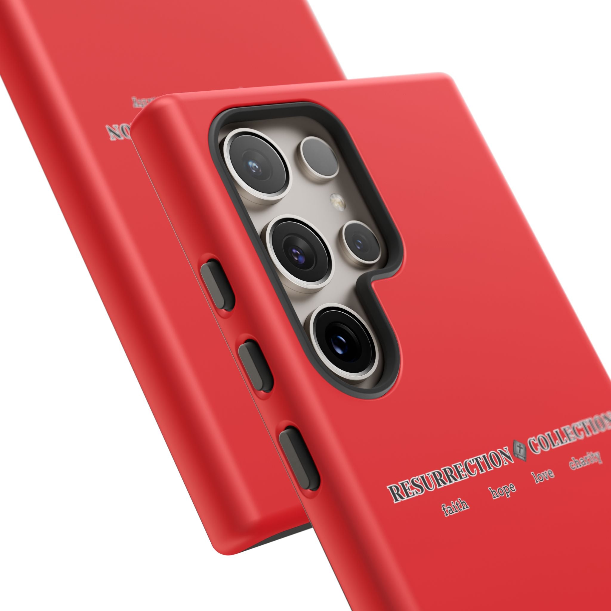 Resurrection Collection Red Tough Phone Case — Bold Religious Faith Design