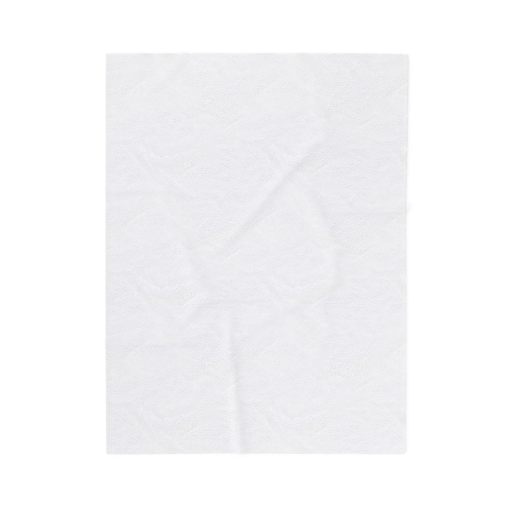 Resurrection Collection Velveteen Plush Blanket — Faith, Hope, Love Design