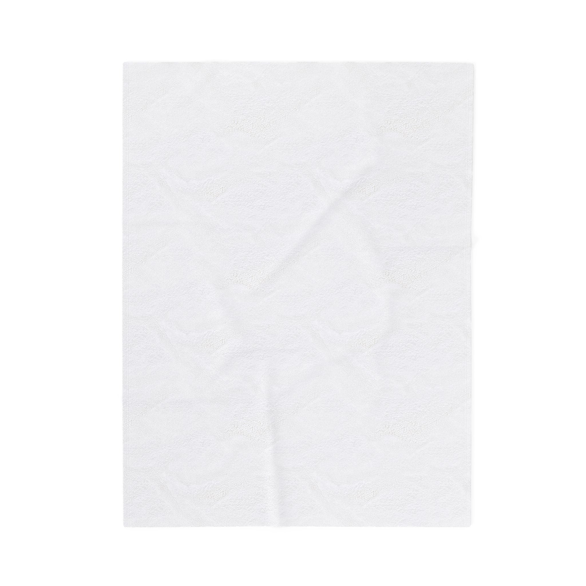 Resurrection Collection Velveteen Plush Blanket — Faith, Hope, Love Design