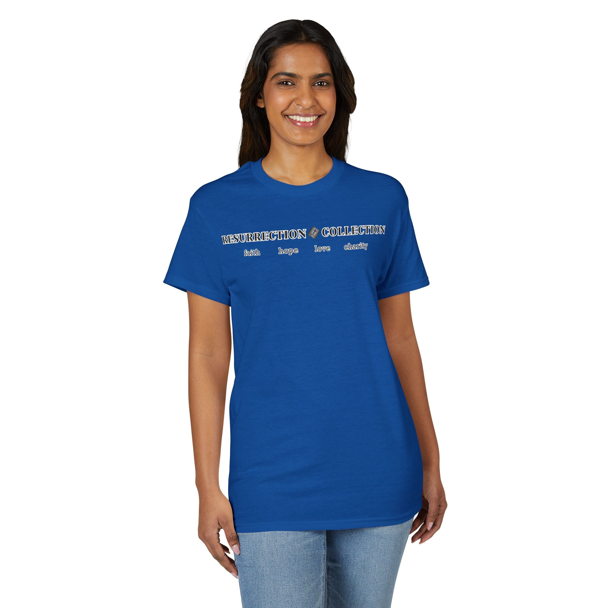 Resurrection Collection T-Shirt — Faith • Hope • Love • Charity