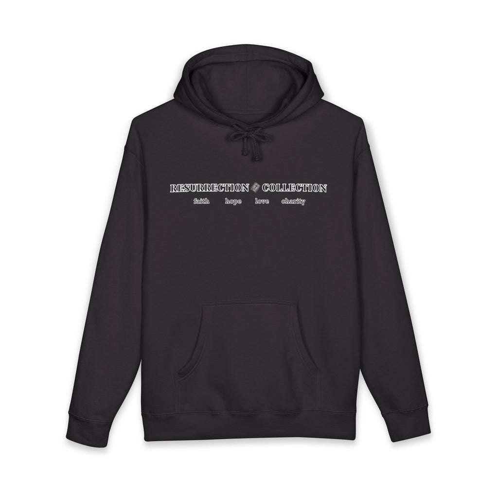 Resurrection Collection Hoodie — Faith, Hope, Love, Charity Pullover