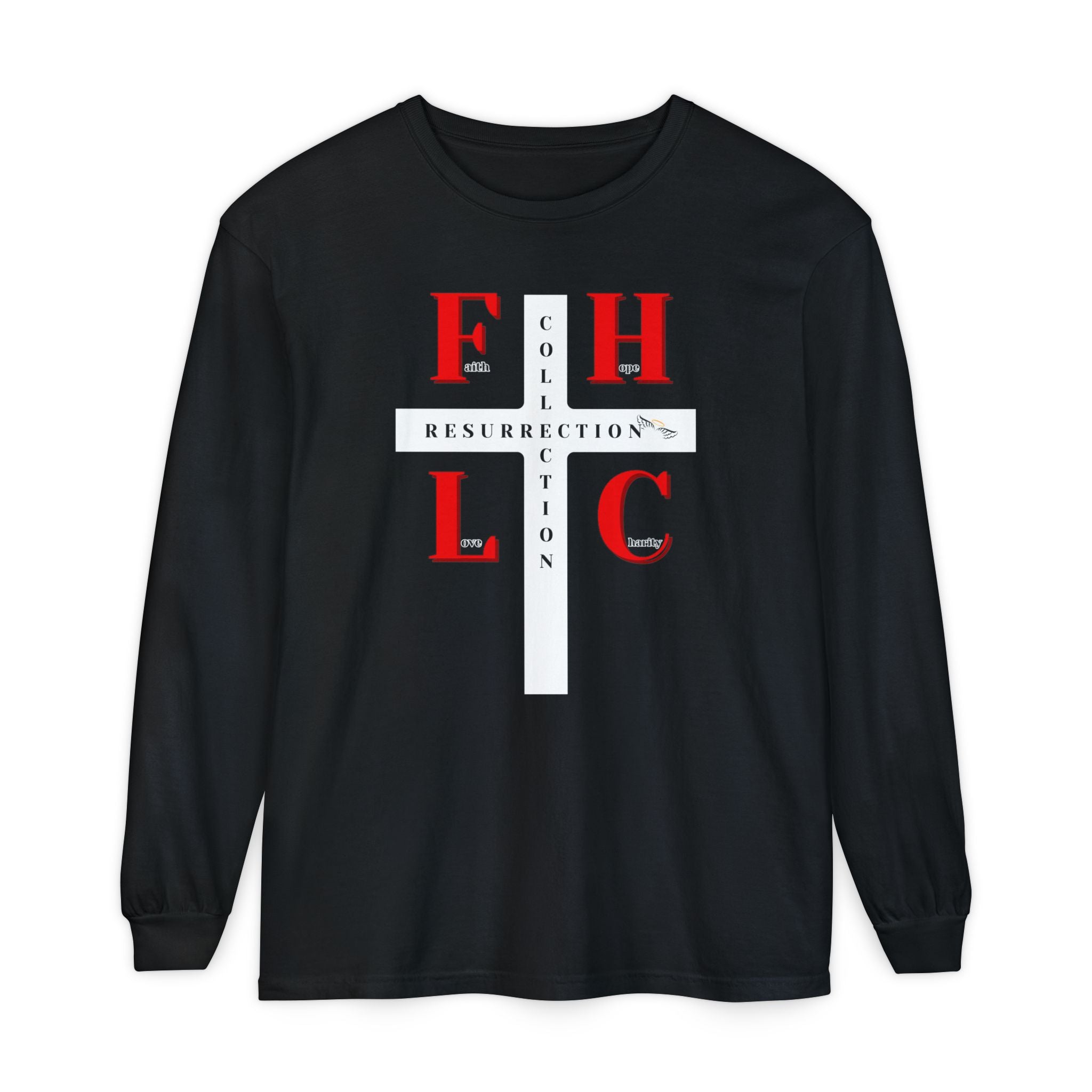 Resurrection Collection Long Sleeve Tee - FHLC Graphic