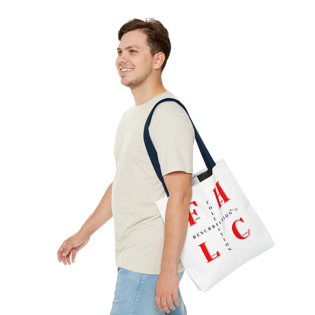 Resurrection Collection Tote Bag — Faith & Hope Graphic Tote