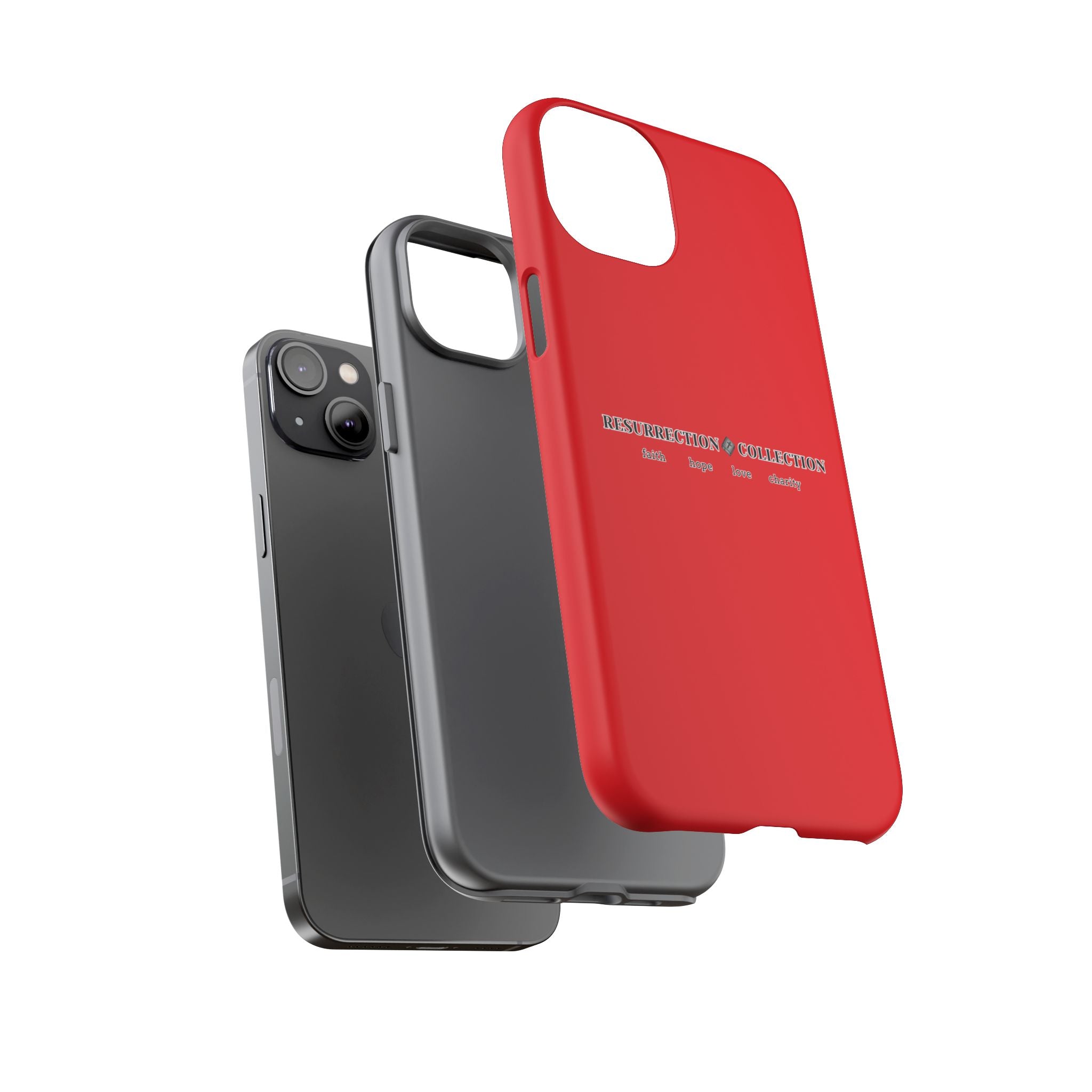 Resurrection Collection Red Tough Phone Case — Bold Religious Faith Design
