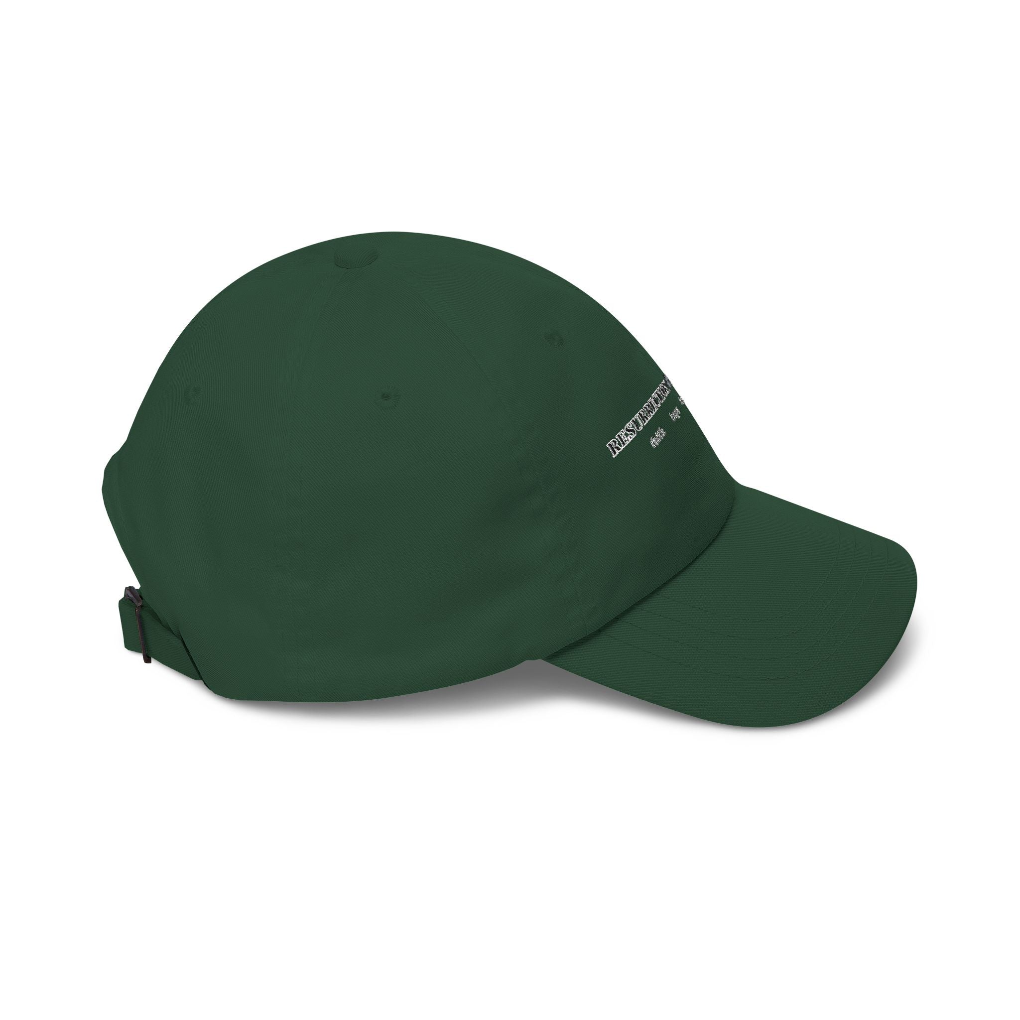 Classic Dad Cap — Minimalist 'Restoration Collection' Embroidered Baseball Hat