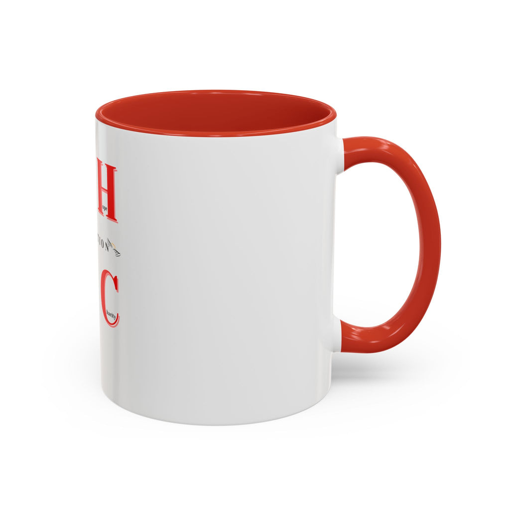 Resurrection Collection Accent Coffee Mug — Inspirational Christian Scripture Mug (11/15oz)