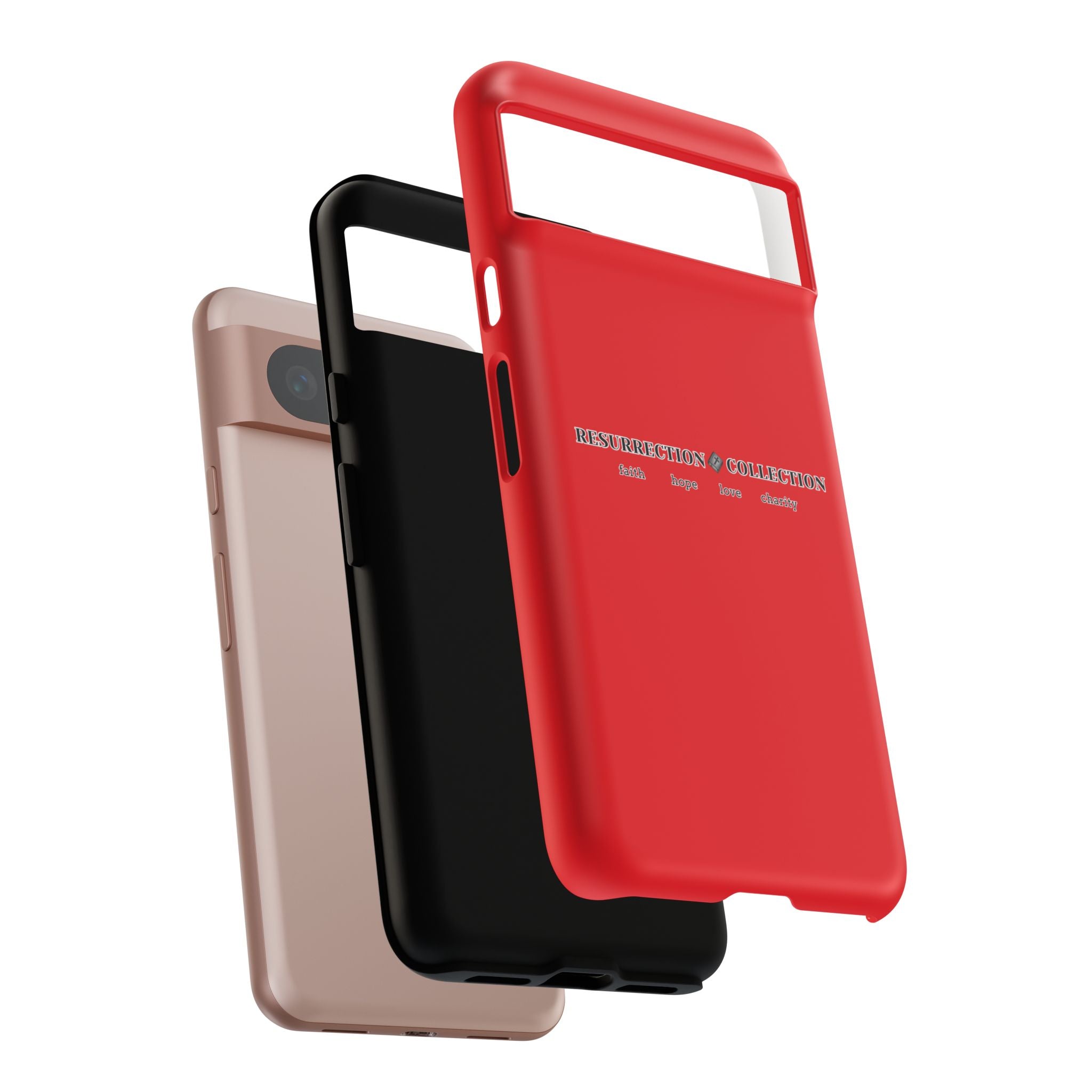 Resurrection Collection Red Tough Phone Case — Bold Religious Faith Design