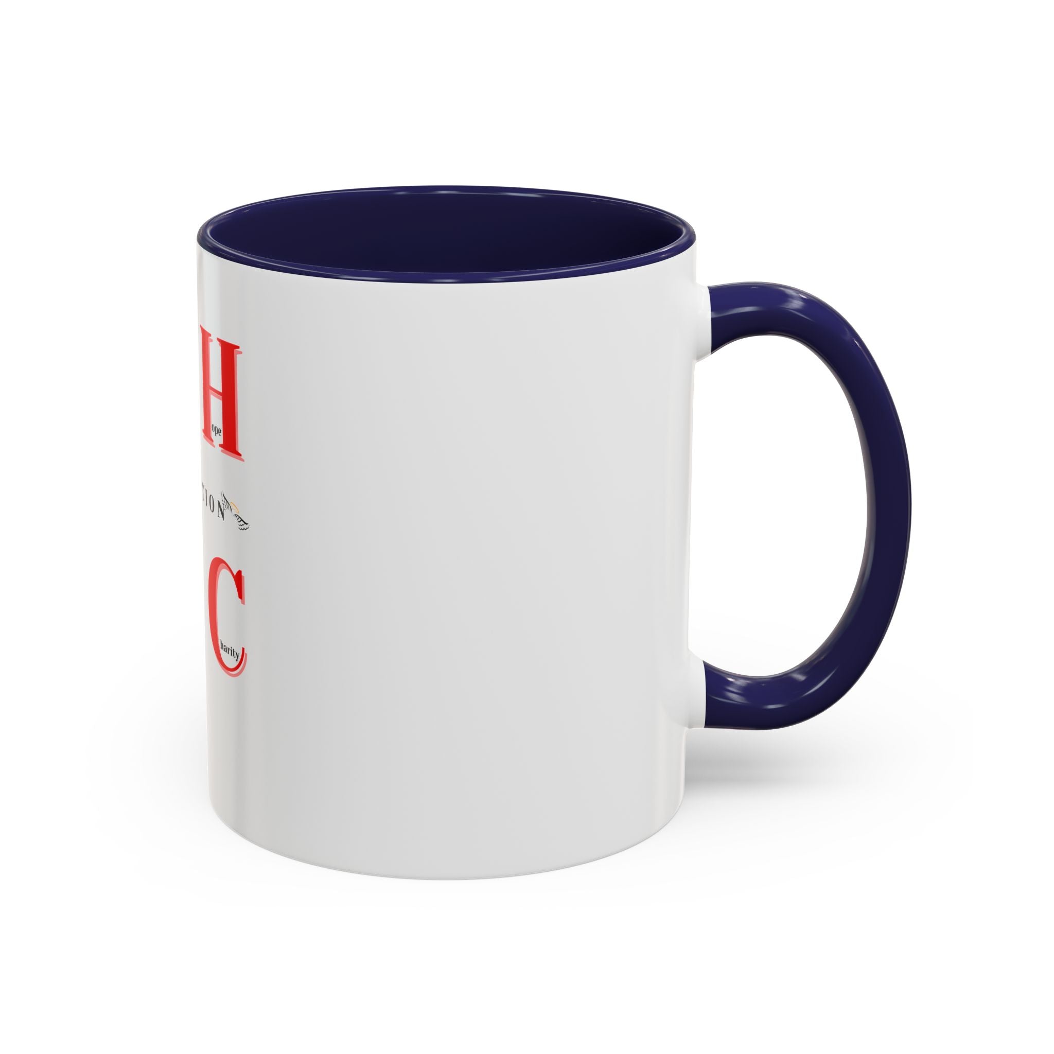 Resurrection Collection Accent Coffee Mug — Inspirational Christian Scripture Mug (11/15oz)