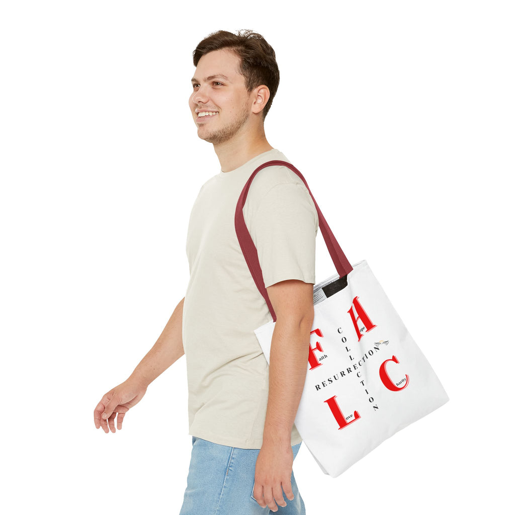 Resurrection Collection Tote Bag — Faith & Hope Graphic Tote