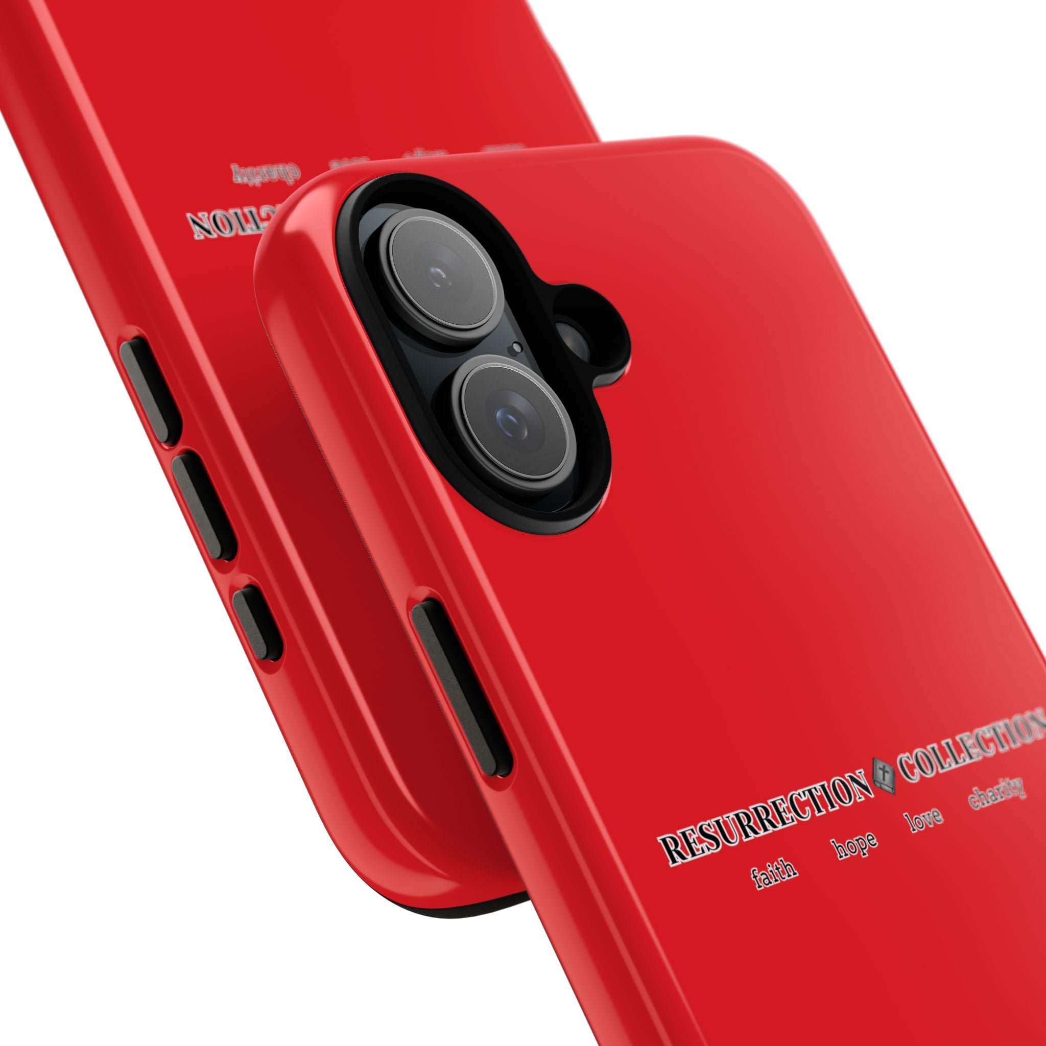 Resurrection Collection Red Tough Phone Case — Bold Religious Faith Design