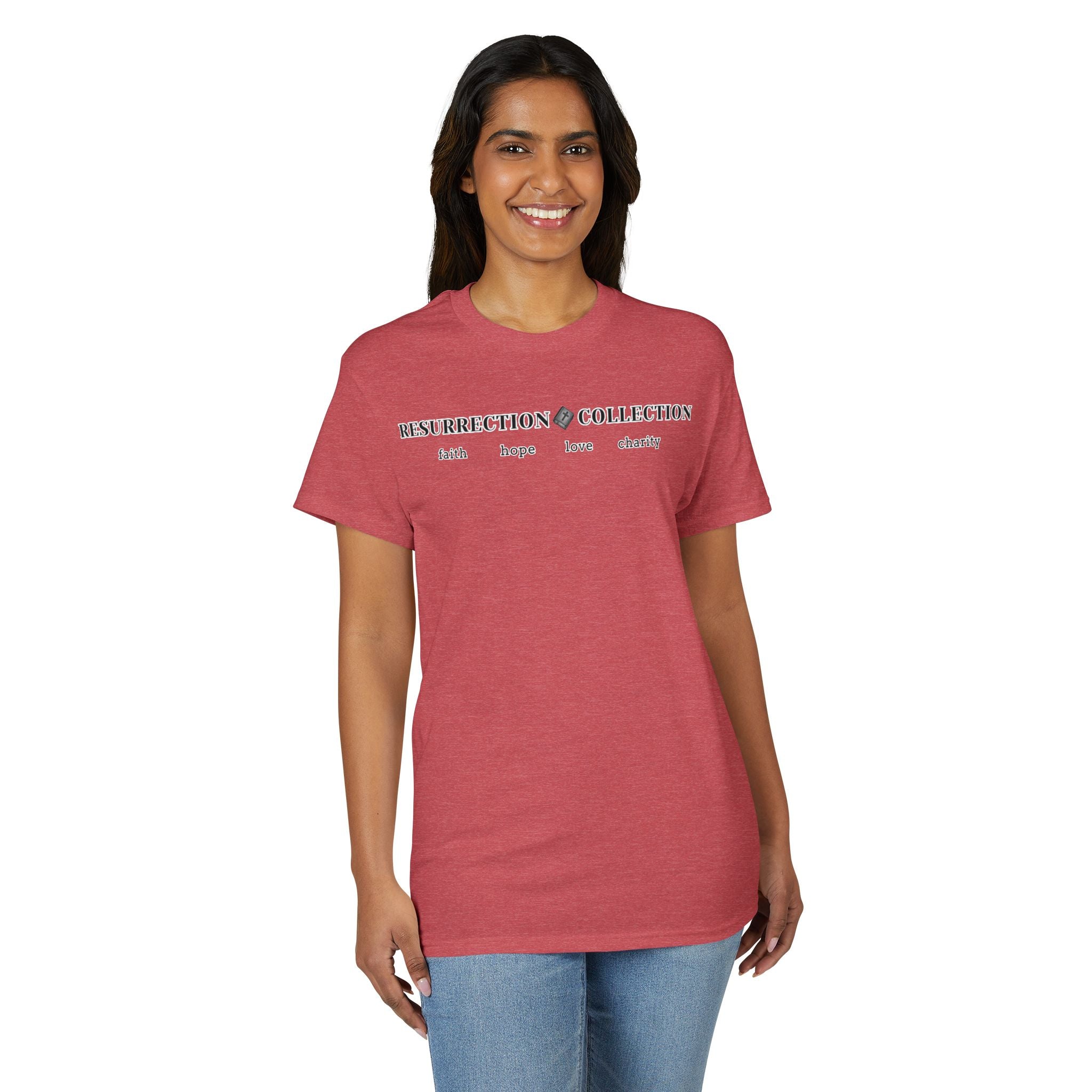 Resurrection Collection T-Shirt — Faith • Hope • Love • Charity