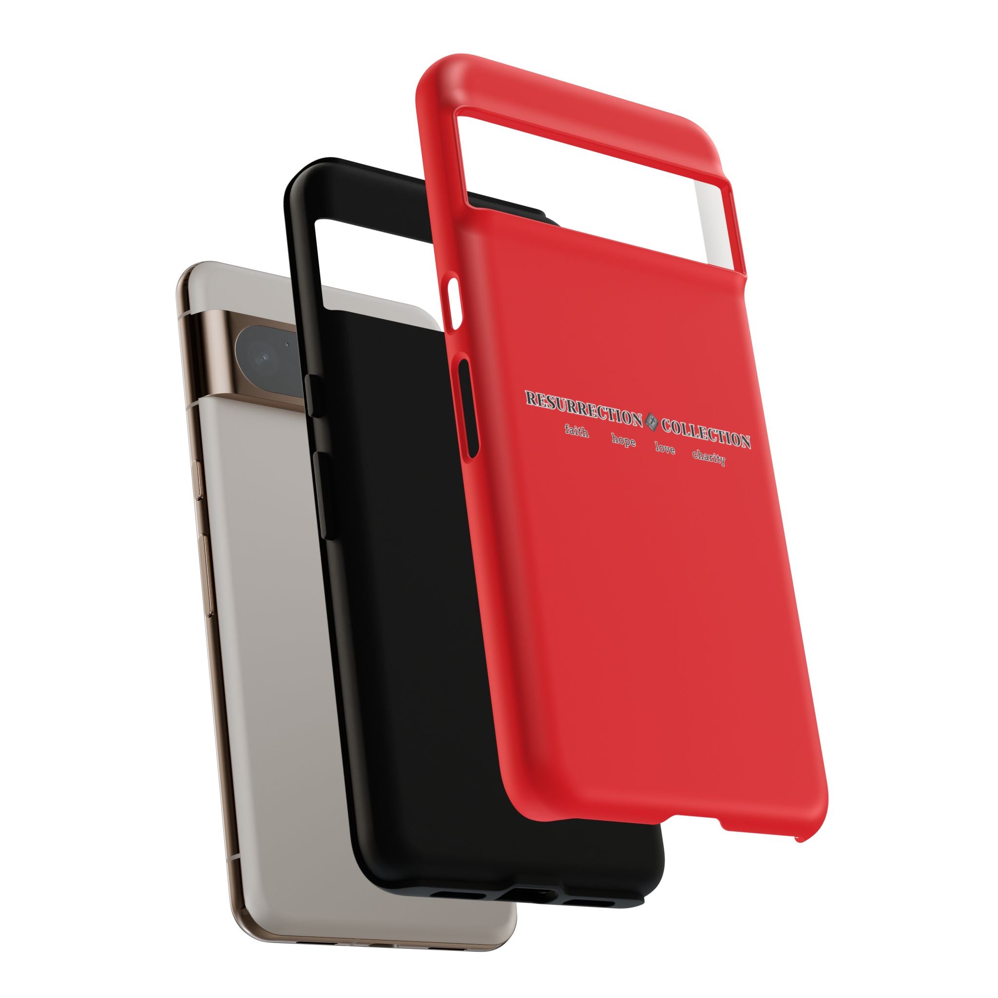 Resurrection Collection Red Tough Phone Case — Bold Religious Faith Design