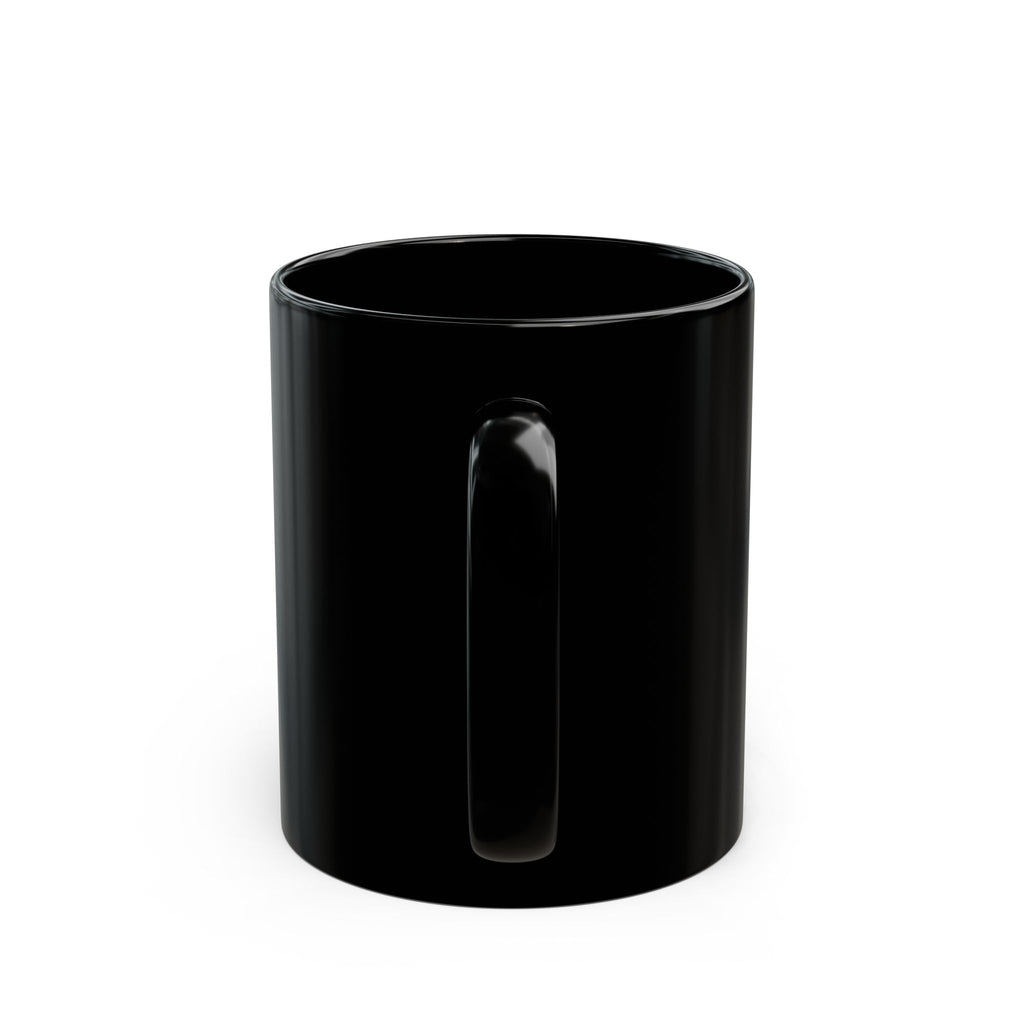 Resurrection Collection Cross Black Mug – Faith-Inspired Coffee Cup (11oz/15oz)