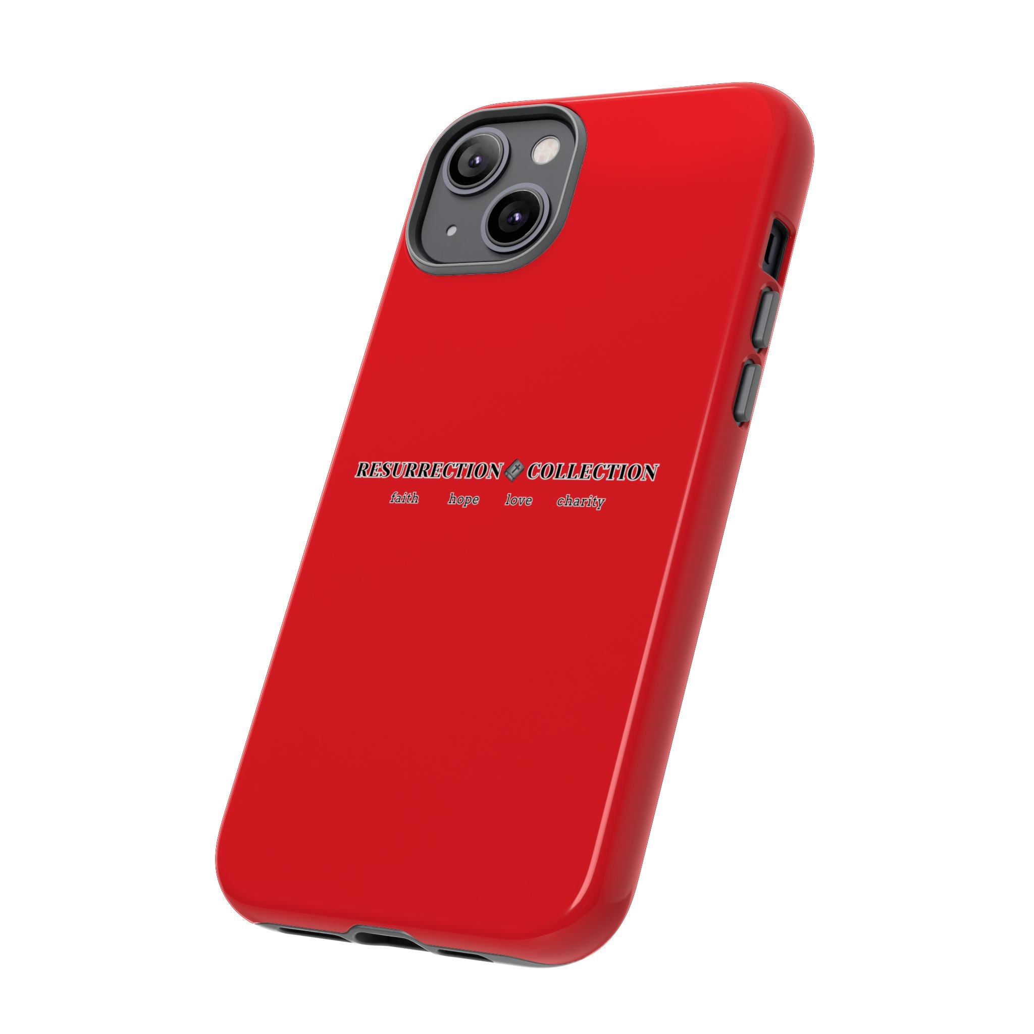 Resurrection Collection Red Tough Phone Case — Bold Religious Faith Design