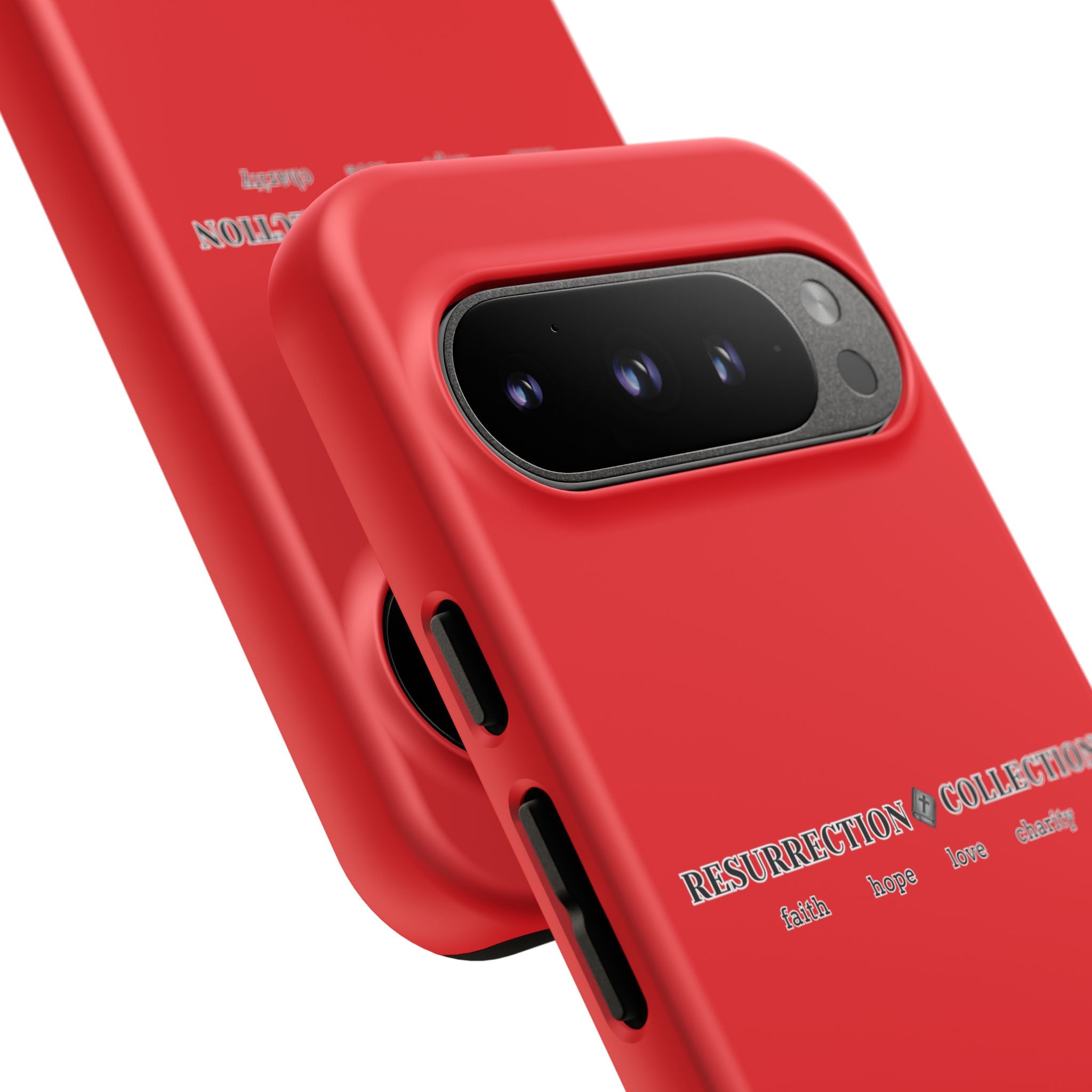 Resurrection Collection Red Tough Phone Case — Bold Religious Faith Design