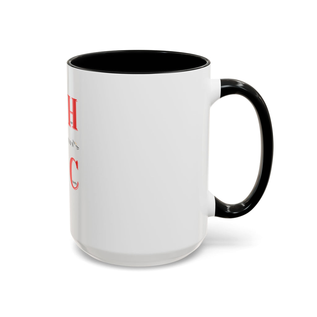 Resurrection Collection Accent Coffee Mug — Inspirational Christian Scripture Mug (11/15oz)