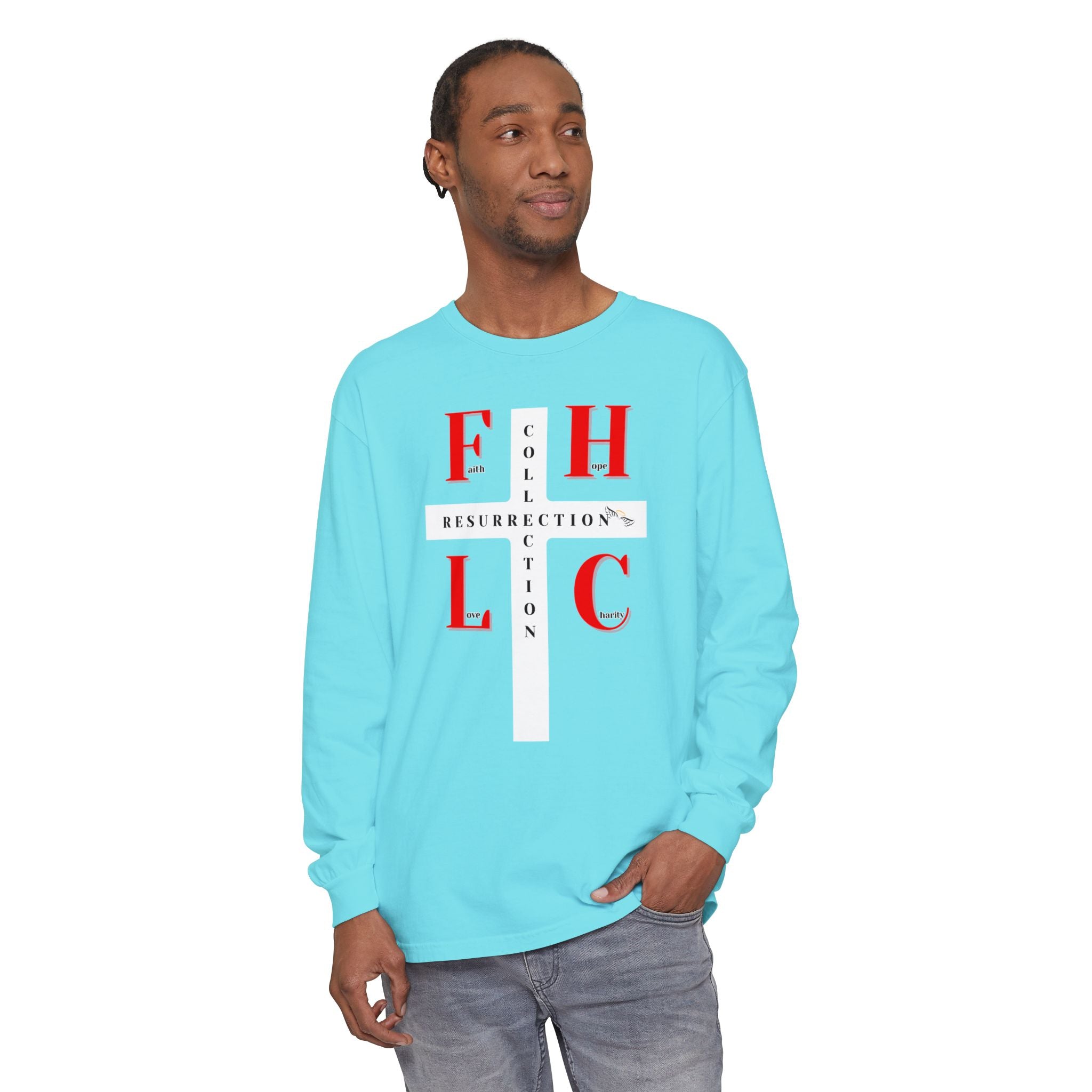 Resurrection Collection Long Sleeve Tee - FHLC Graphic