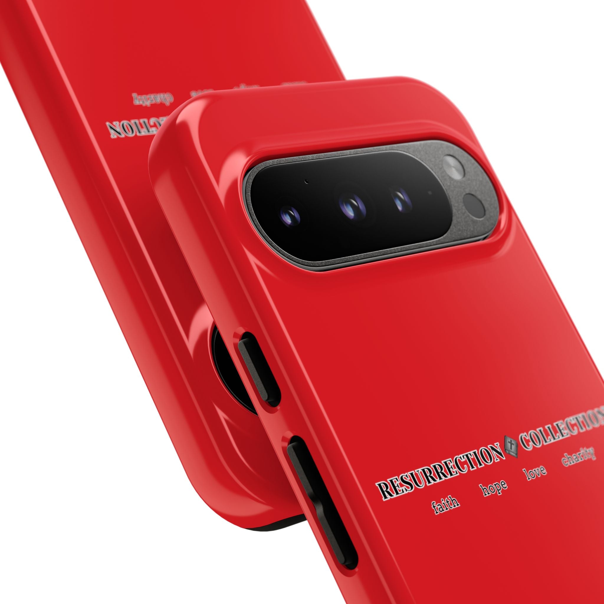 Resurrection Collection Red Tough Phone Case — Bold Religious Faith Design