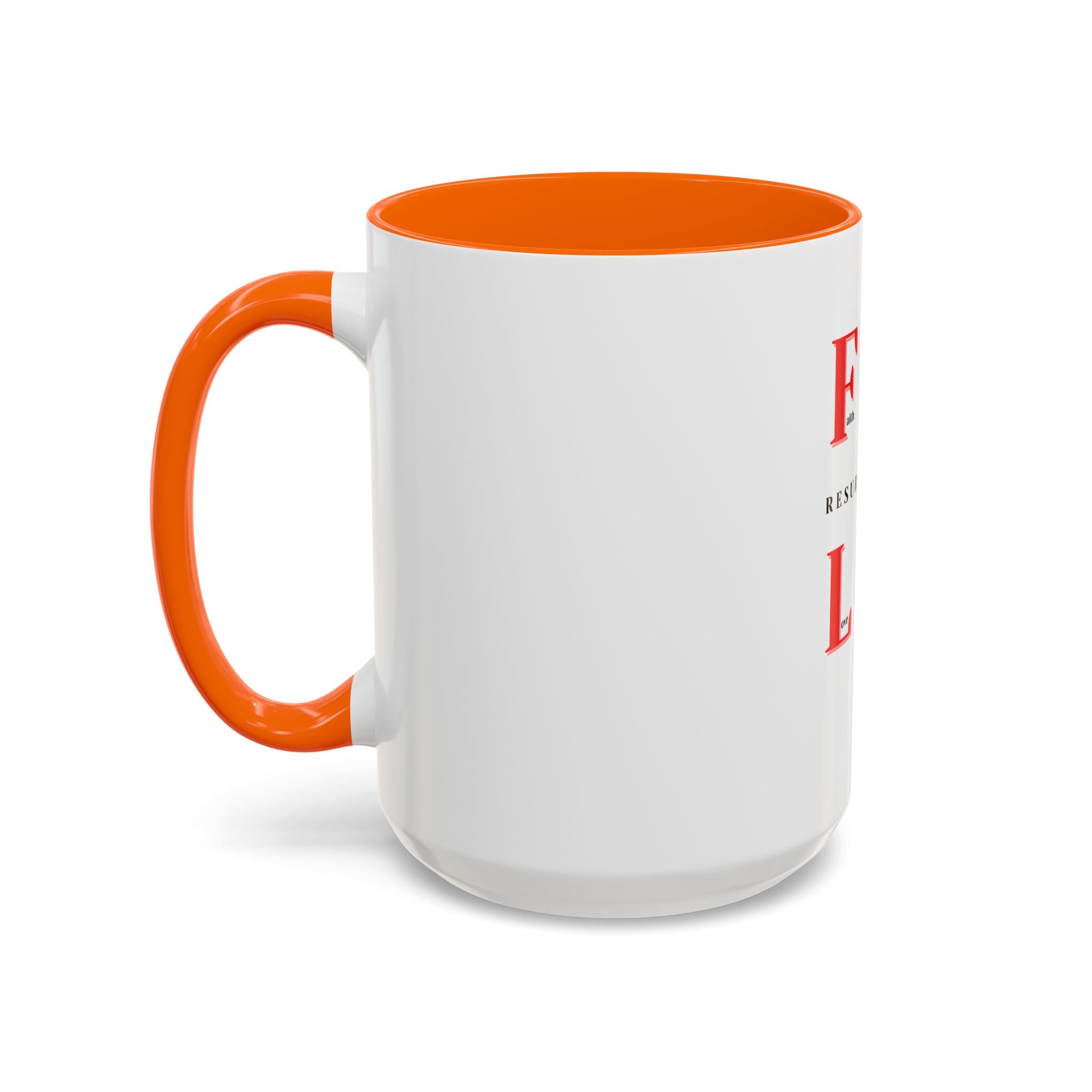 Resurrection Collection Accent Coffee Mug — Inspirational Christian Scripture Mug (11/15oz)