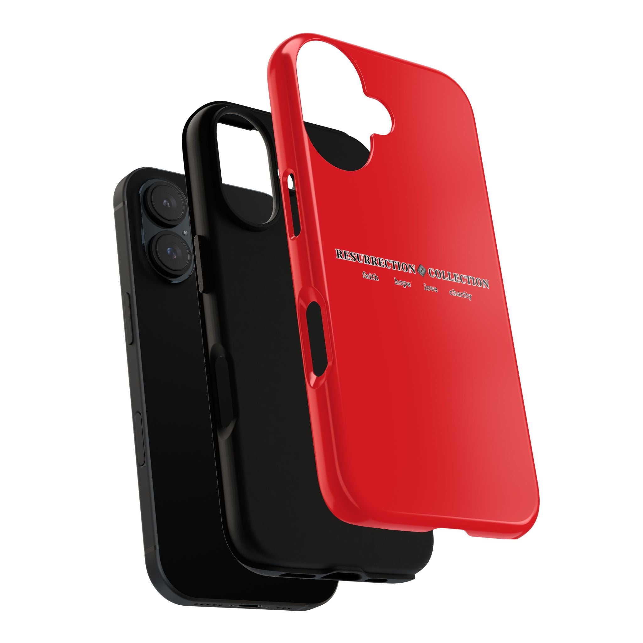 Resurrection Collection Red Tough Phone Case — Bold Religious Faith Design