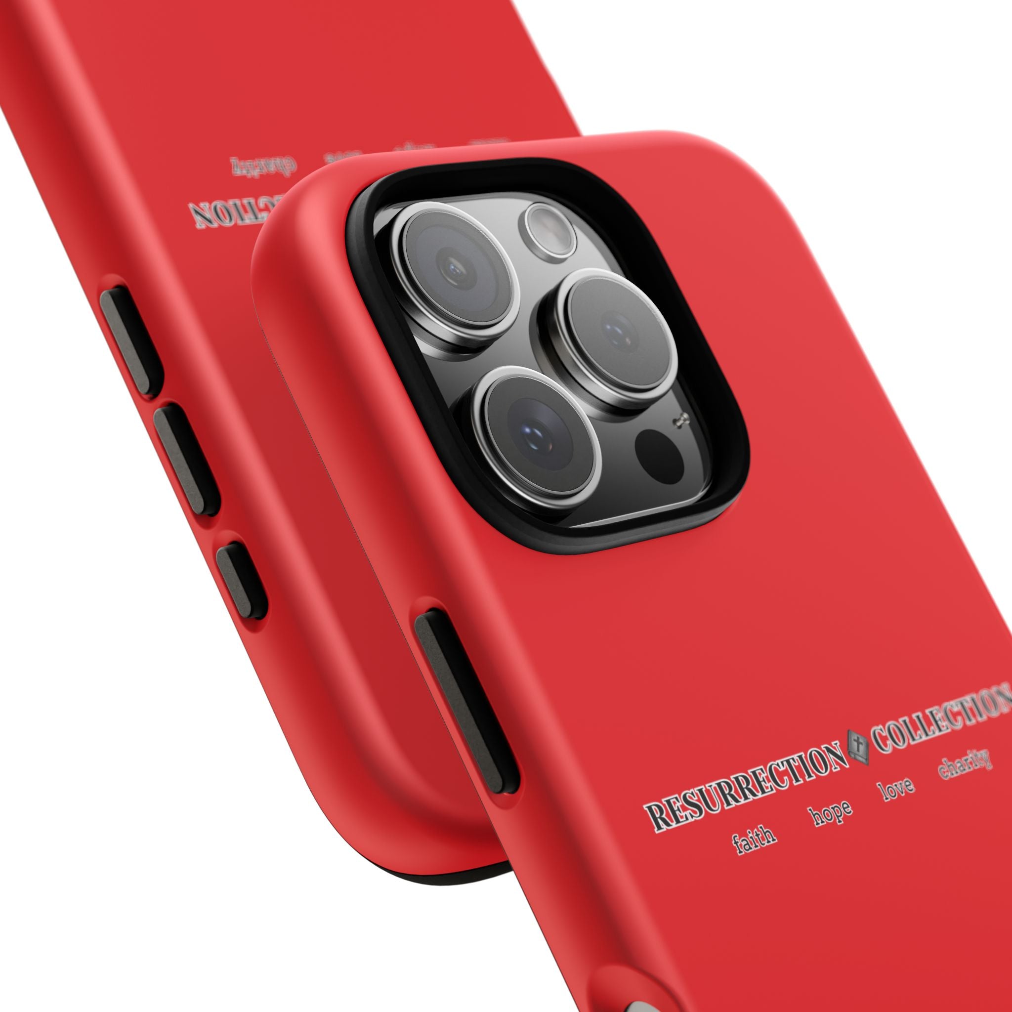 Resurrection Collection Red Tough Phone Case — Bold Religious Faith Design