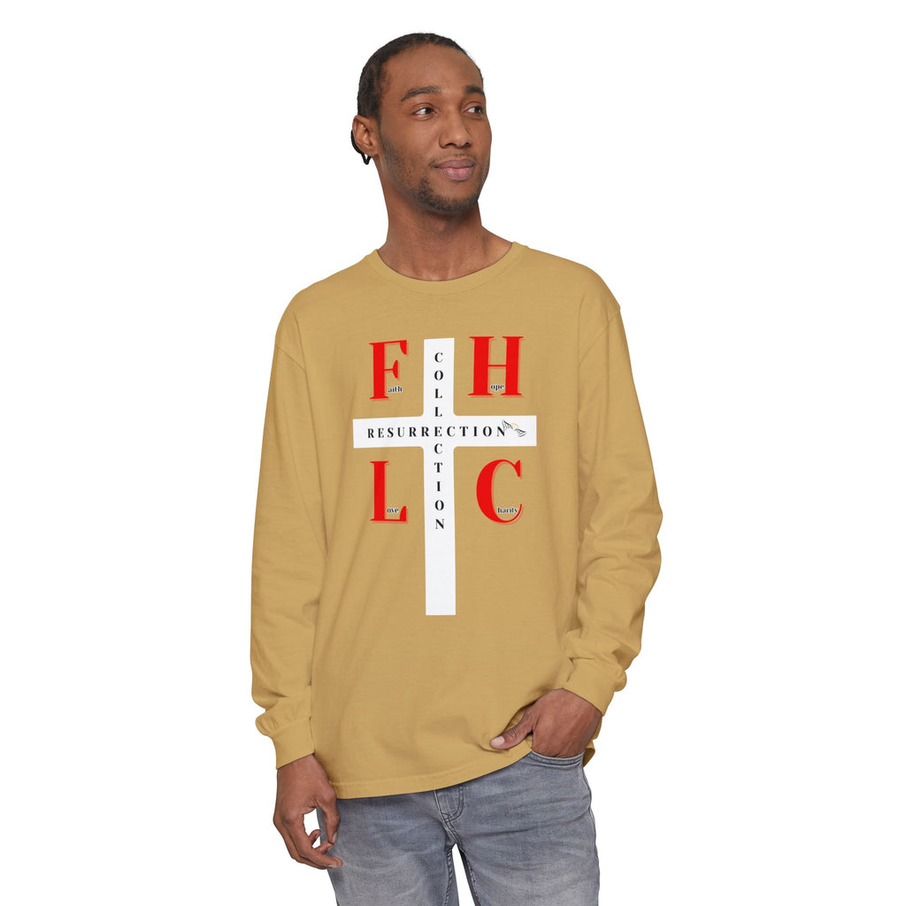 Resurrection Collection Long Sleeve Tee - FHLC Graphic