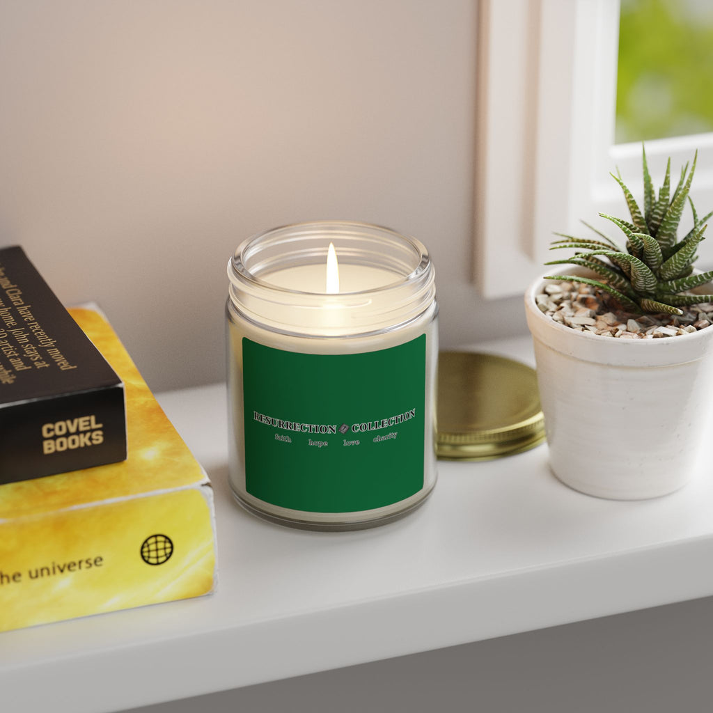 Coconut Apricot Scented Candle (4oz & 9oz) — Coconut Apricot Wax Jar — Resurrection Collection