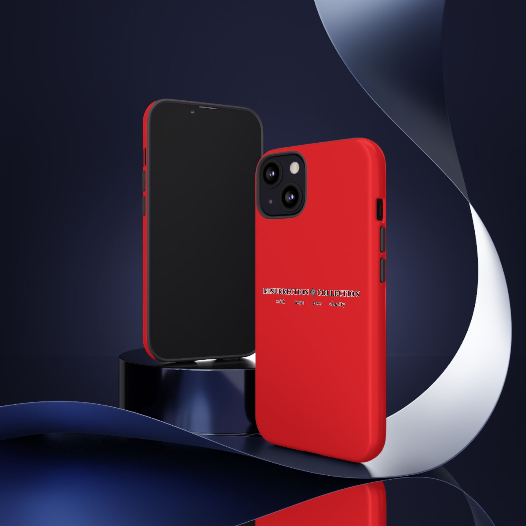 Resurrection Collection Red Tough Phone Case — Bold Religious Faith Design