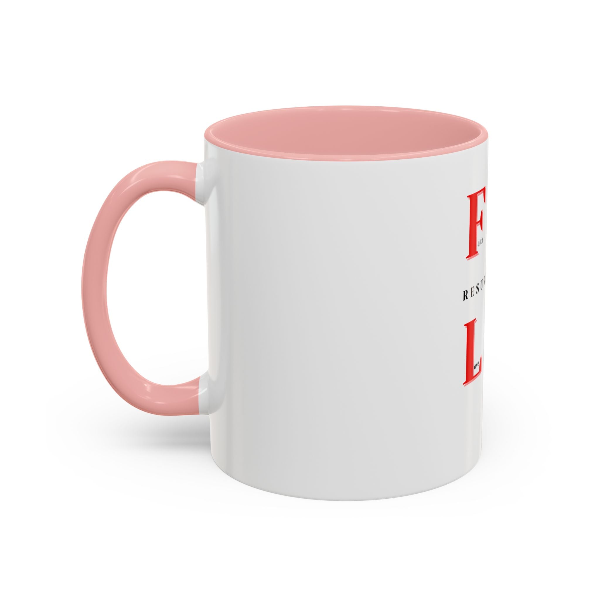 Resurrection Collection Accent Coffee Mug — Inspirational Christian Scripture Mug (11/15oz)
