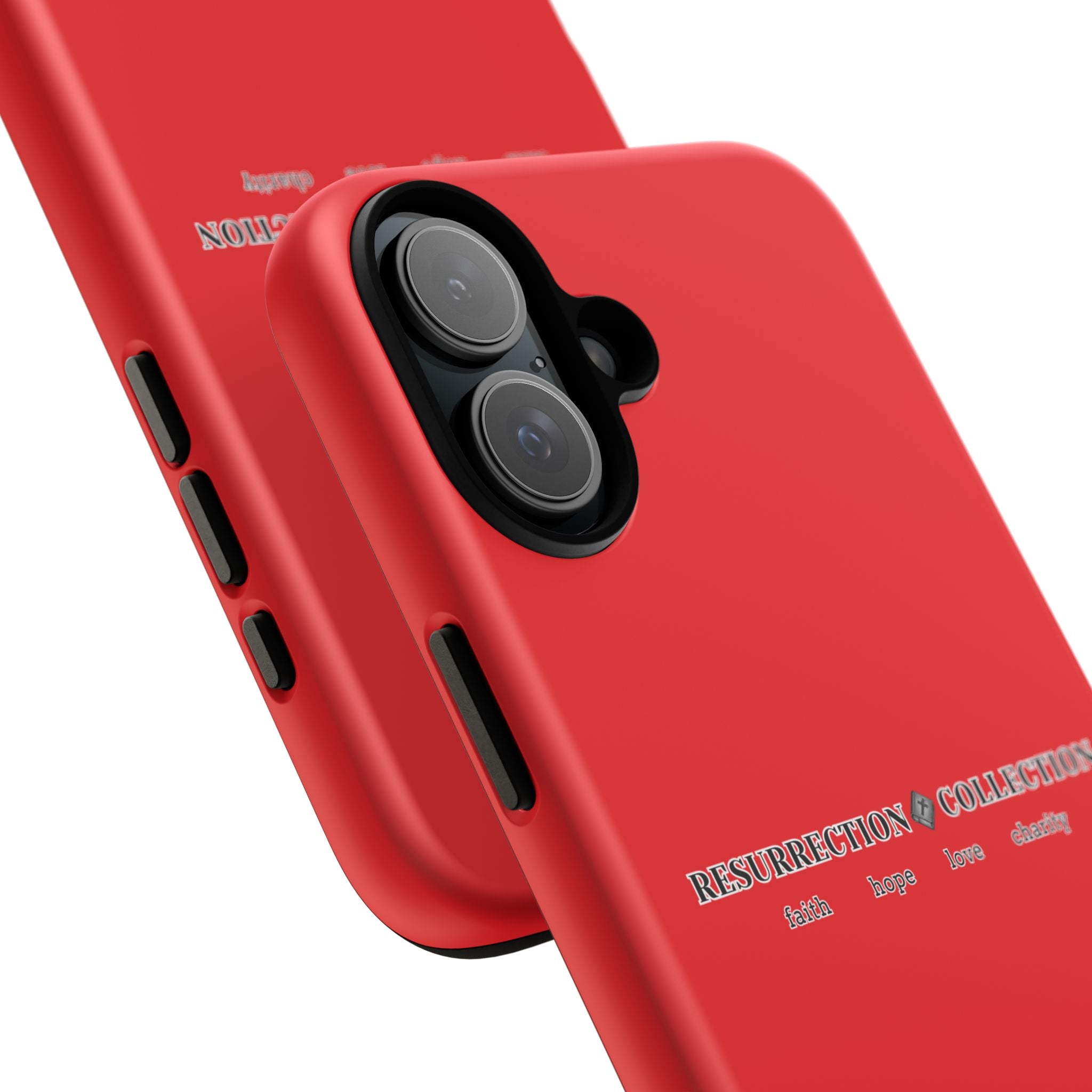 Resurrection Collection Red Tough Phone Case — Bold Religious Faith Design