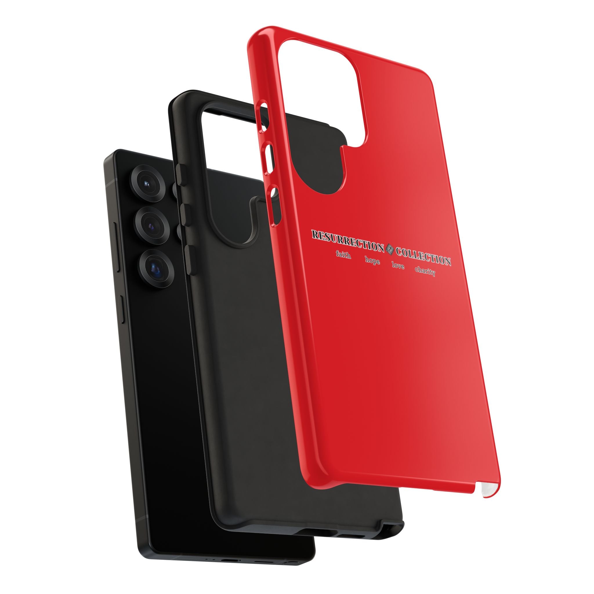 Resurrection Collection Red Tough Phone Case — Bold Religious Faith Design