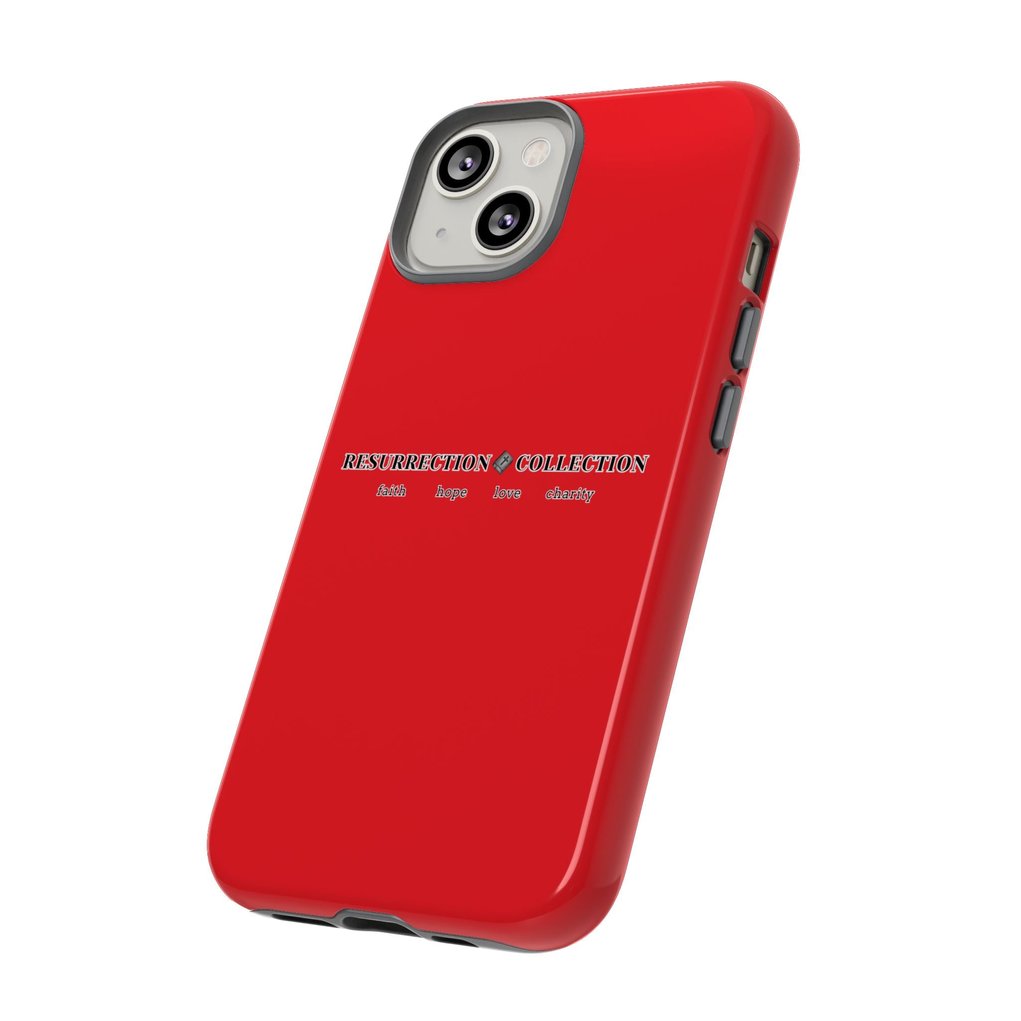 Resurrection Collection Red Tough Phone Case — Bold Religious Faith Design