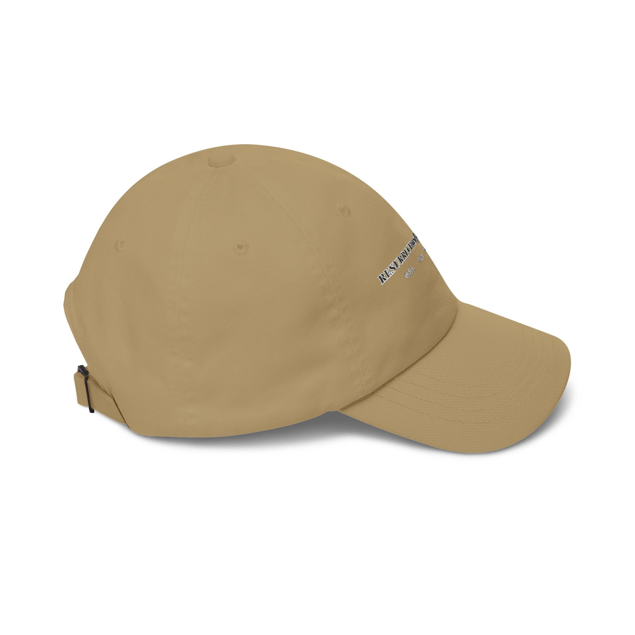 Classic Dad Cap — Minimalist 'Restoration Collection' Embroidered Baseball Hat
